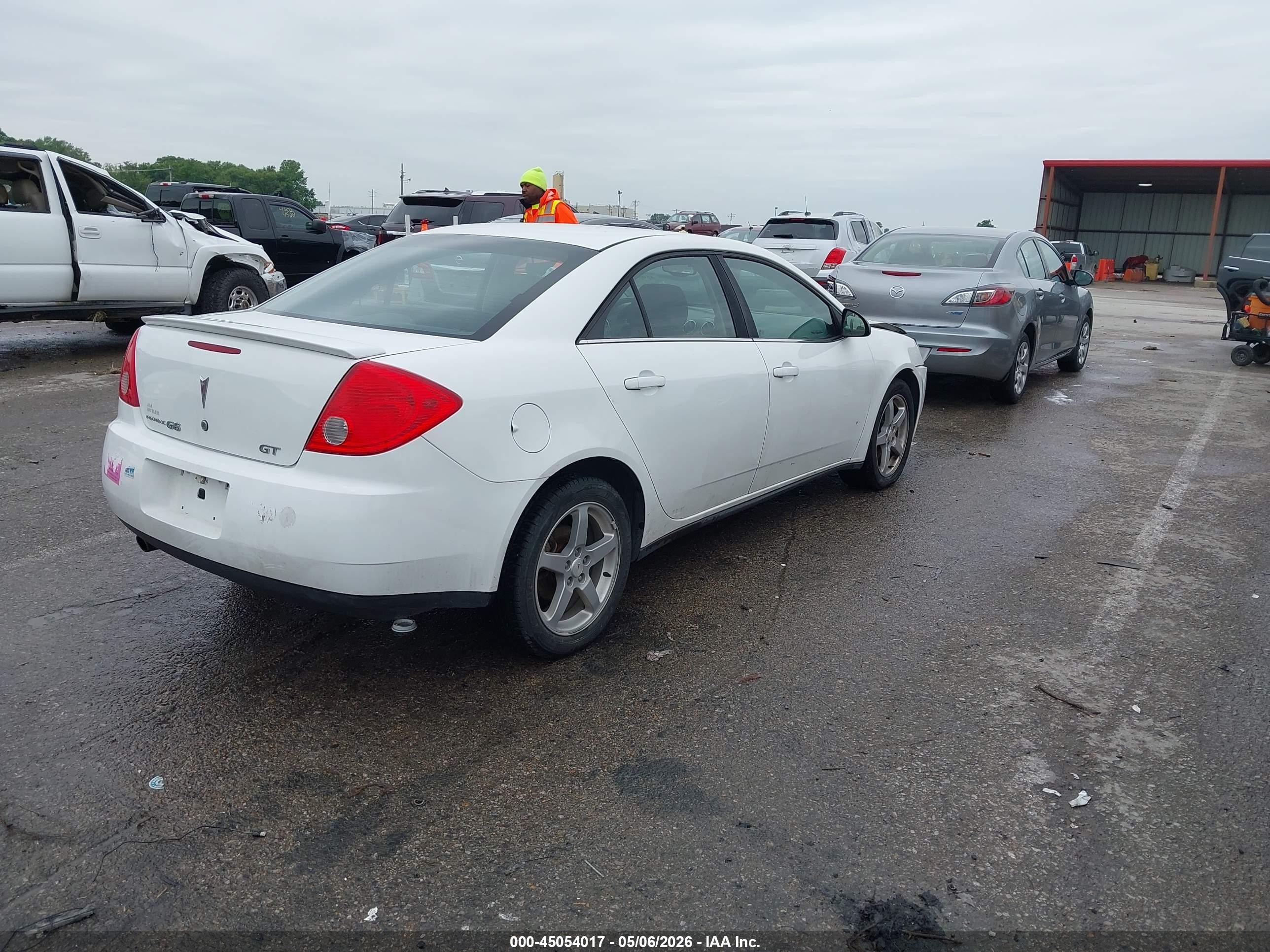 2009 Pontiac G6 Gt White vin: 1G2ZH57N694142037