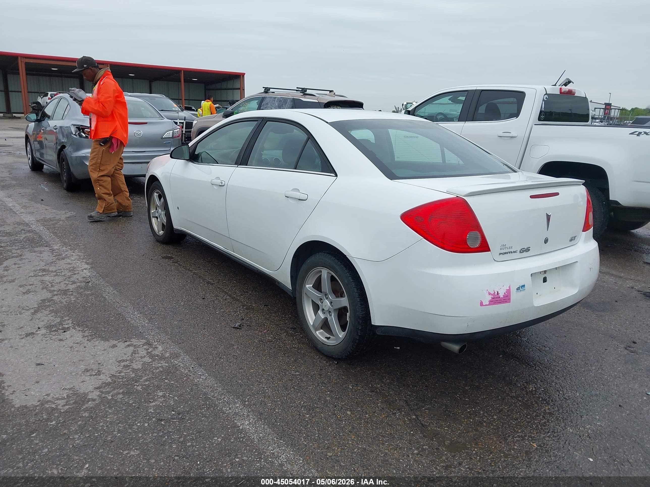 2009 Pontiac G6 Gt White vin: 1G2ZH57N694142037