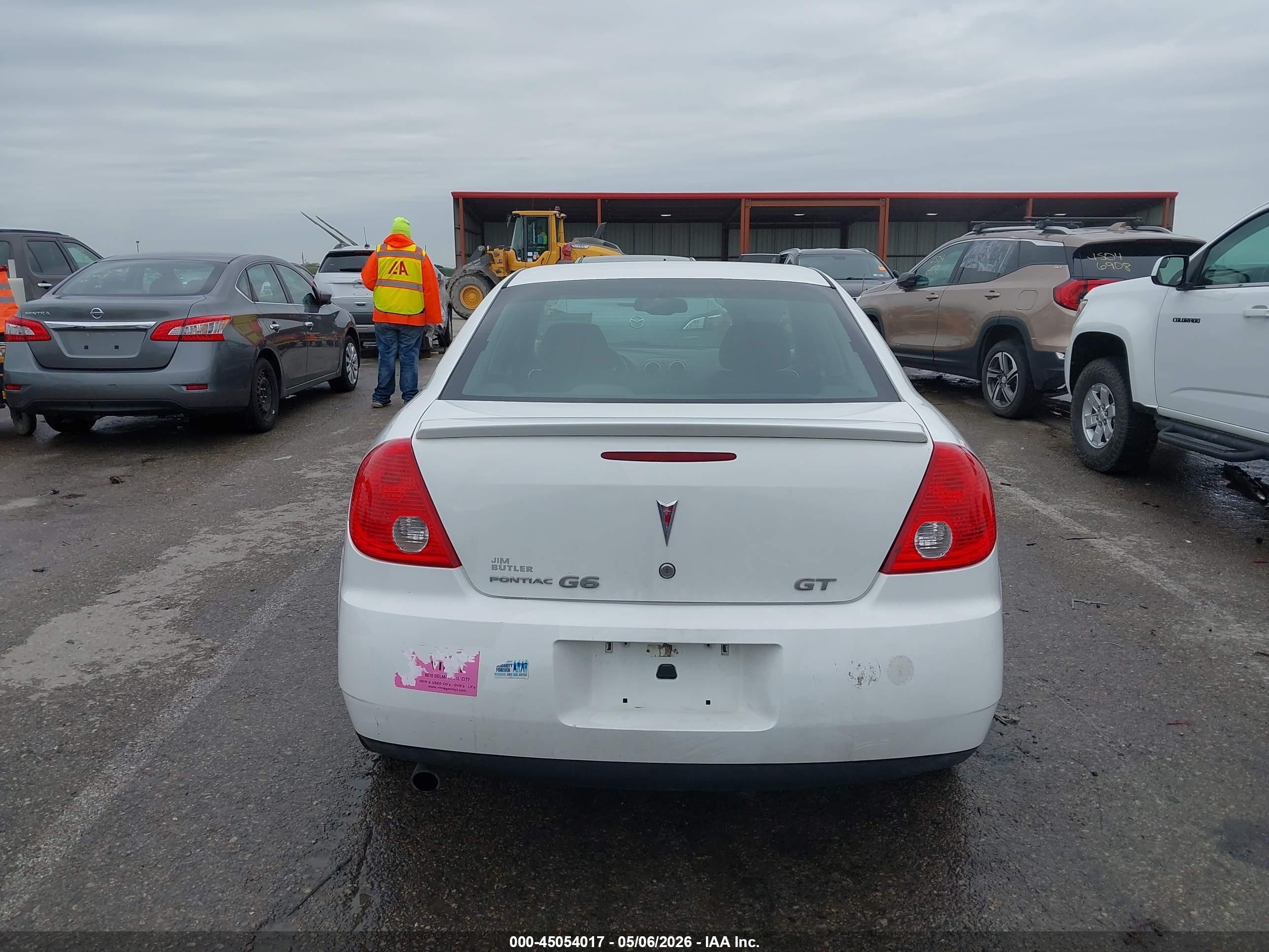 2009 Pontiac G6 Gt White vin: 1G2ZH57N694142037