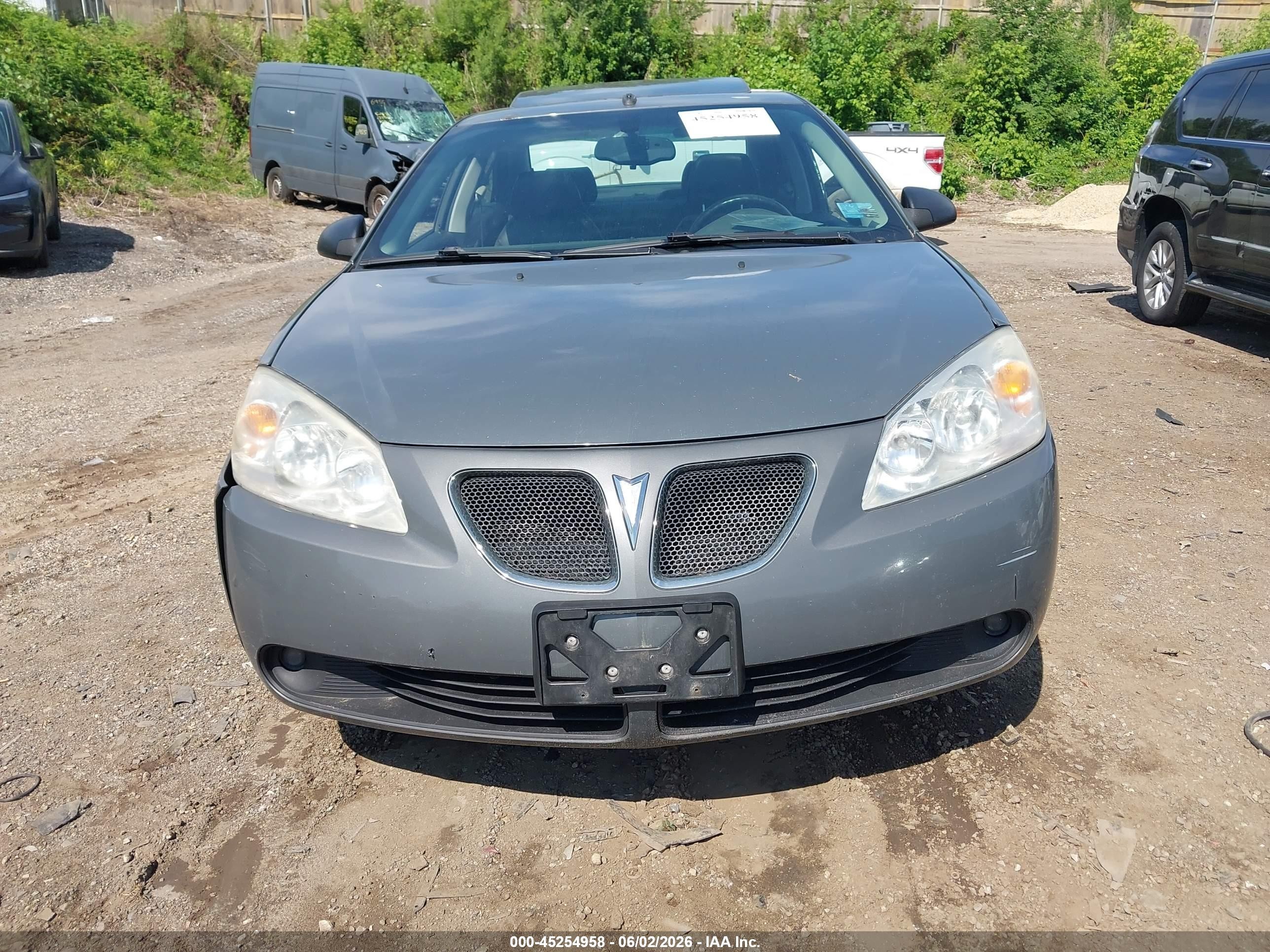 2008 Pontiac G6 Gt Gray vin: 1G2ZH57N884107255