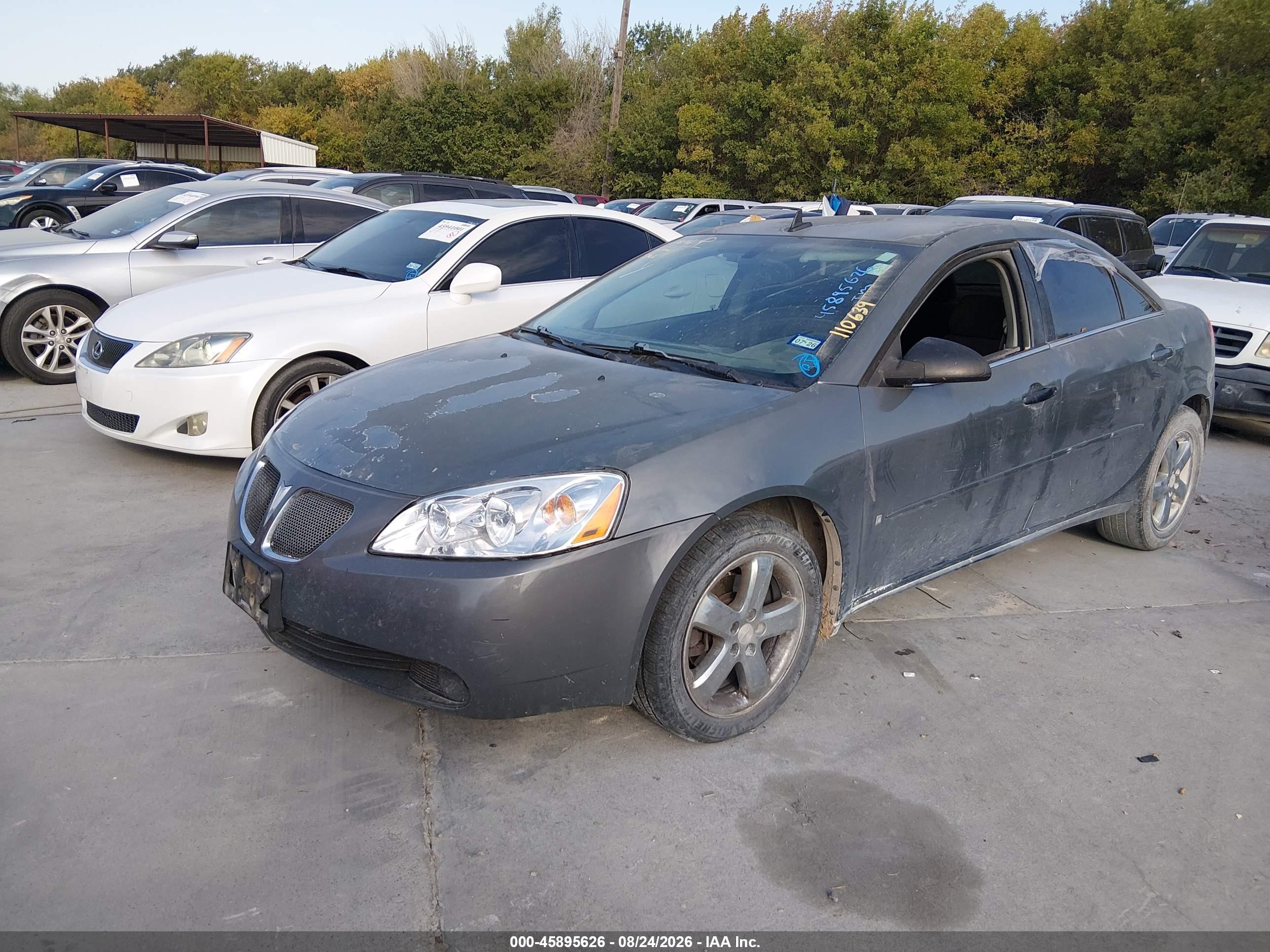 2008 Pontiac G6 Gt Gray vin: 1G2ZH57N884110639