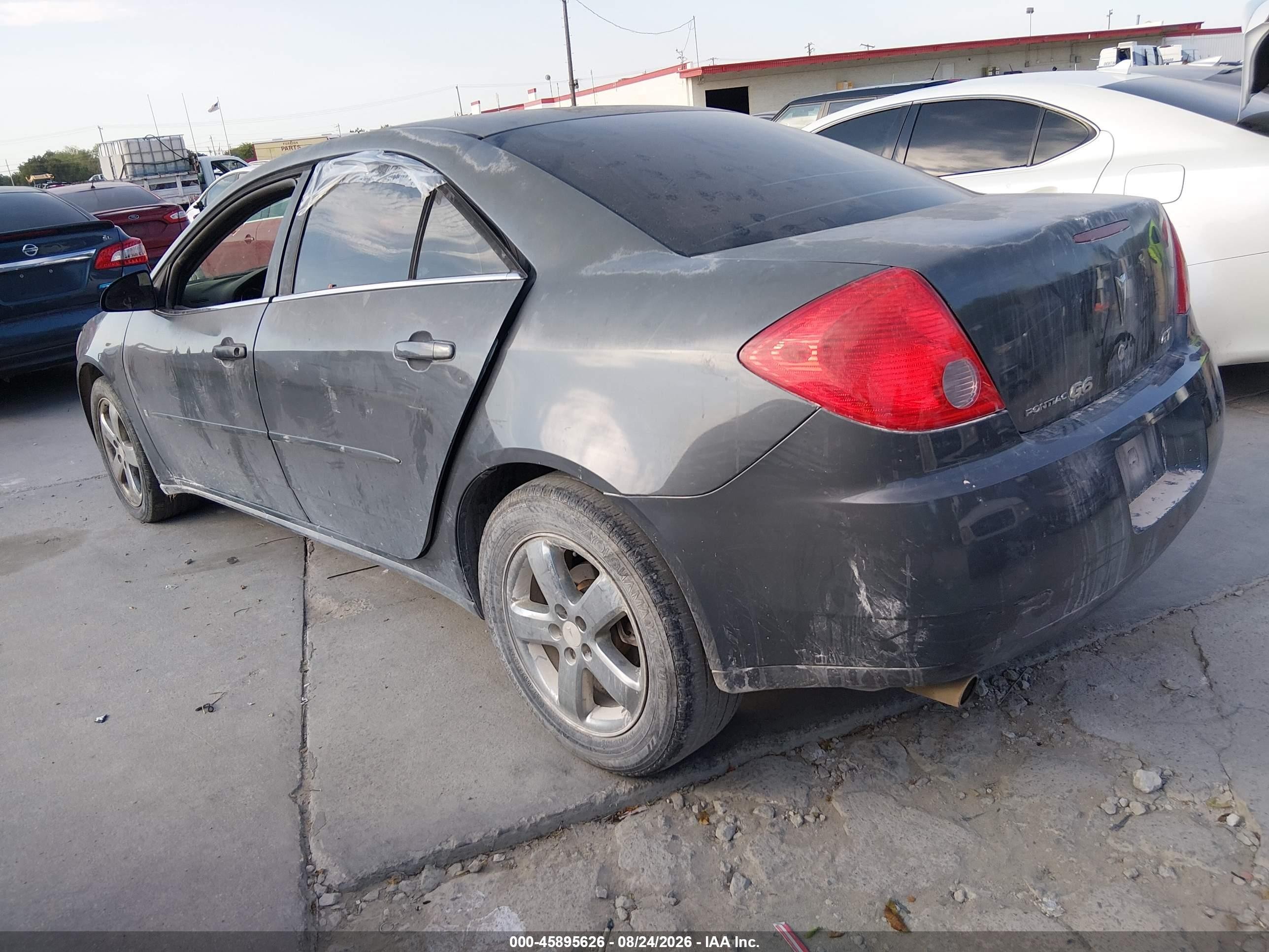 2008 Pontiac G6 Gt Gray vin: 1G2ZH57N884110639
