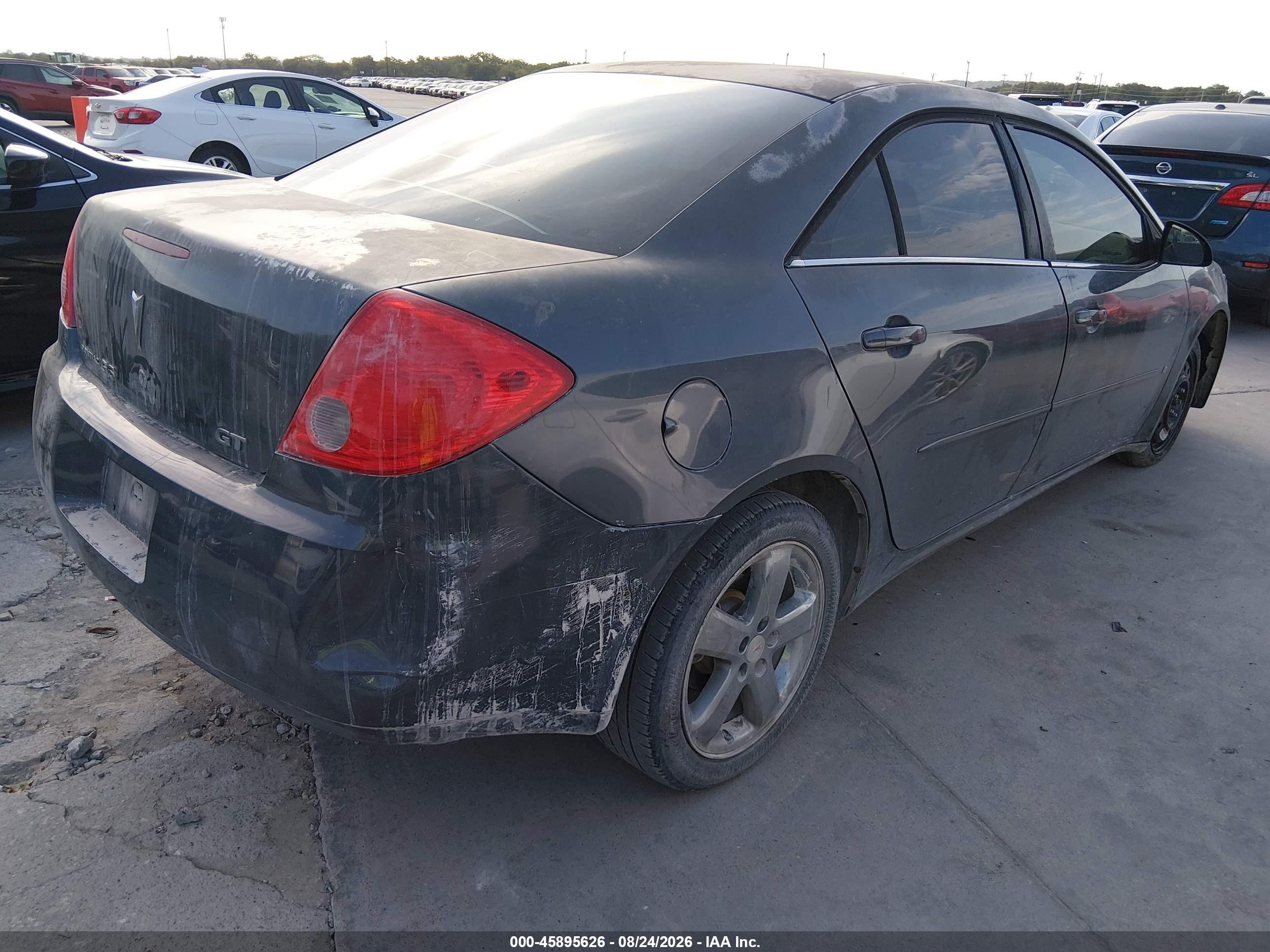 2008 Pontiac G6 Gt Gray vin: 1G2ZH57N884110639