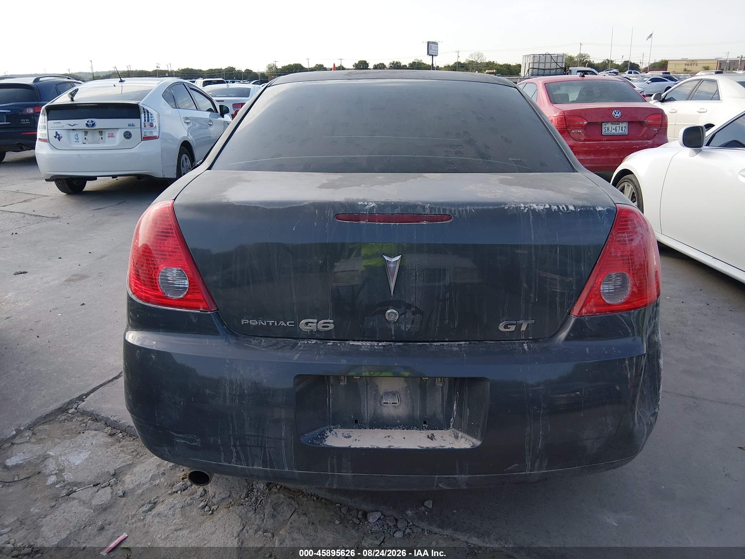 2008 Pontiac G6 Gt Gray vin: 1G2ZH57N884110639