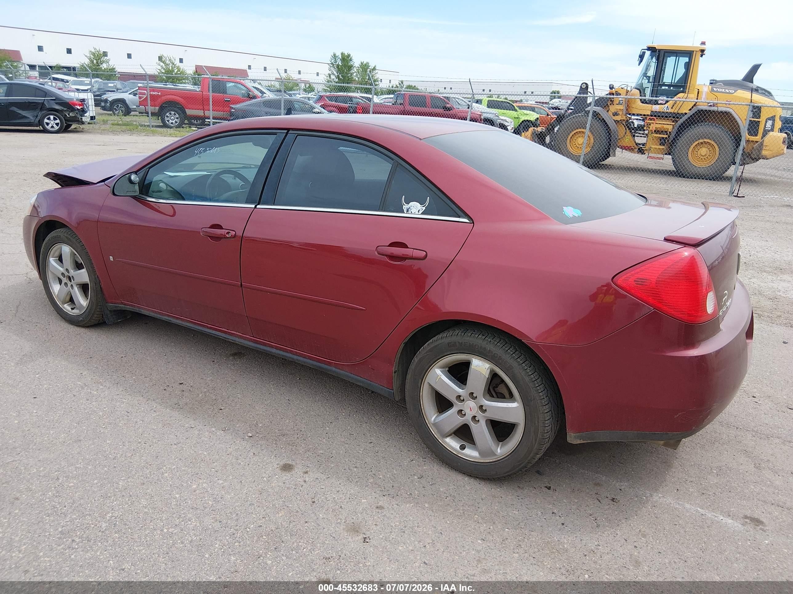2008 Pontiac G6 Gt Burgundy vin: 1G2ZH57N884154169