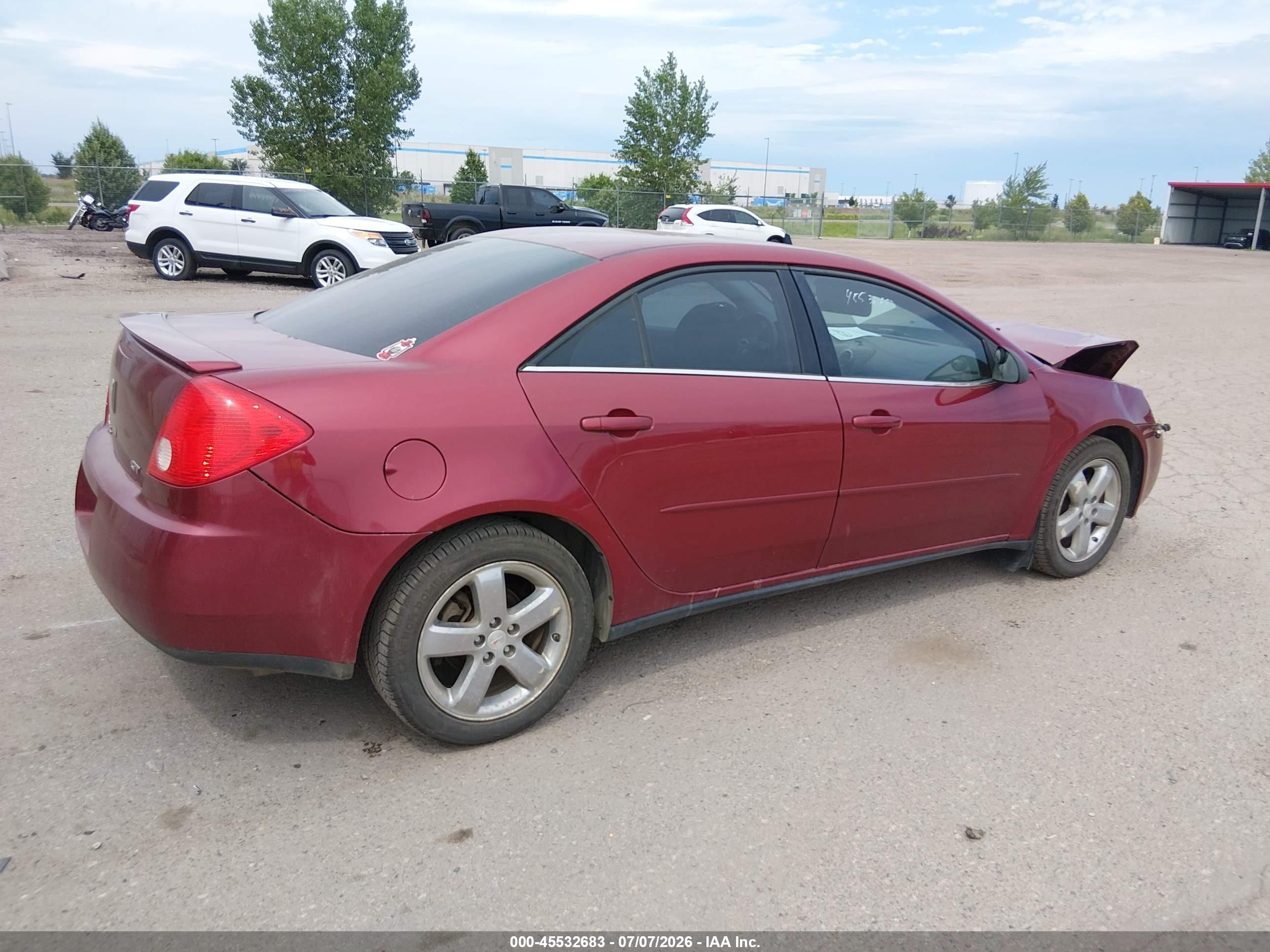 2008 Pontiac G6 Gt Burgundy vin: 1G2ZH57N884154169
