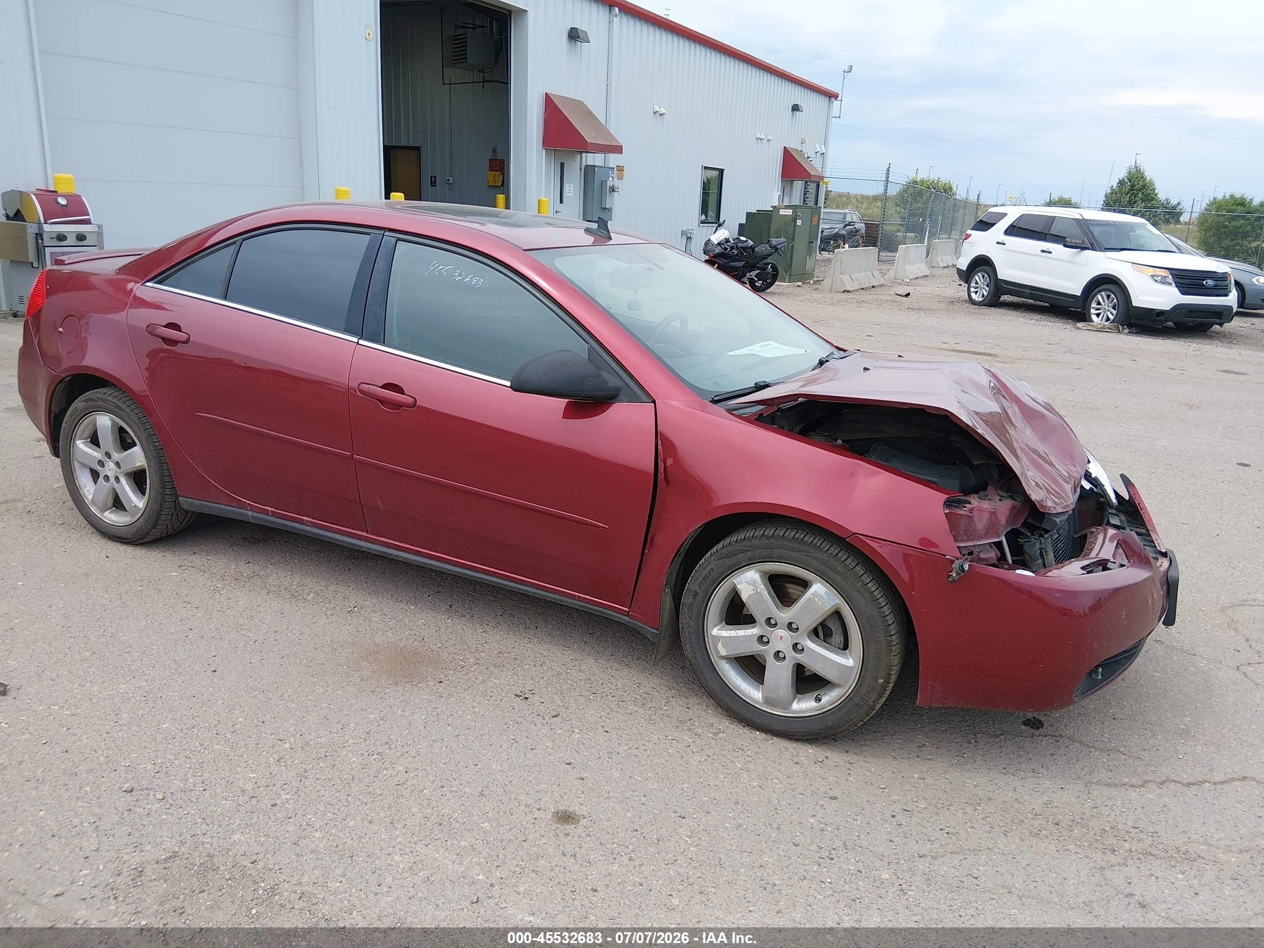 2008 Pontiac G6 Gt Burgundy vin: 1G2ZH57N884154169
