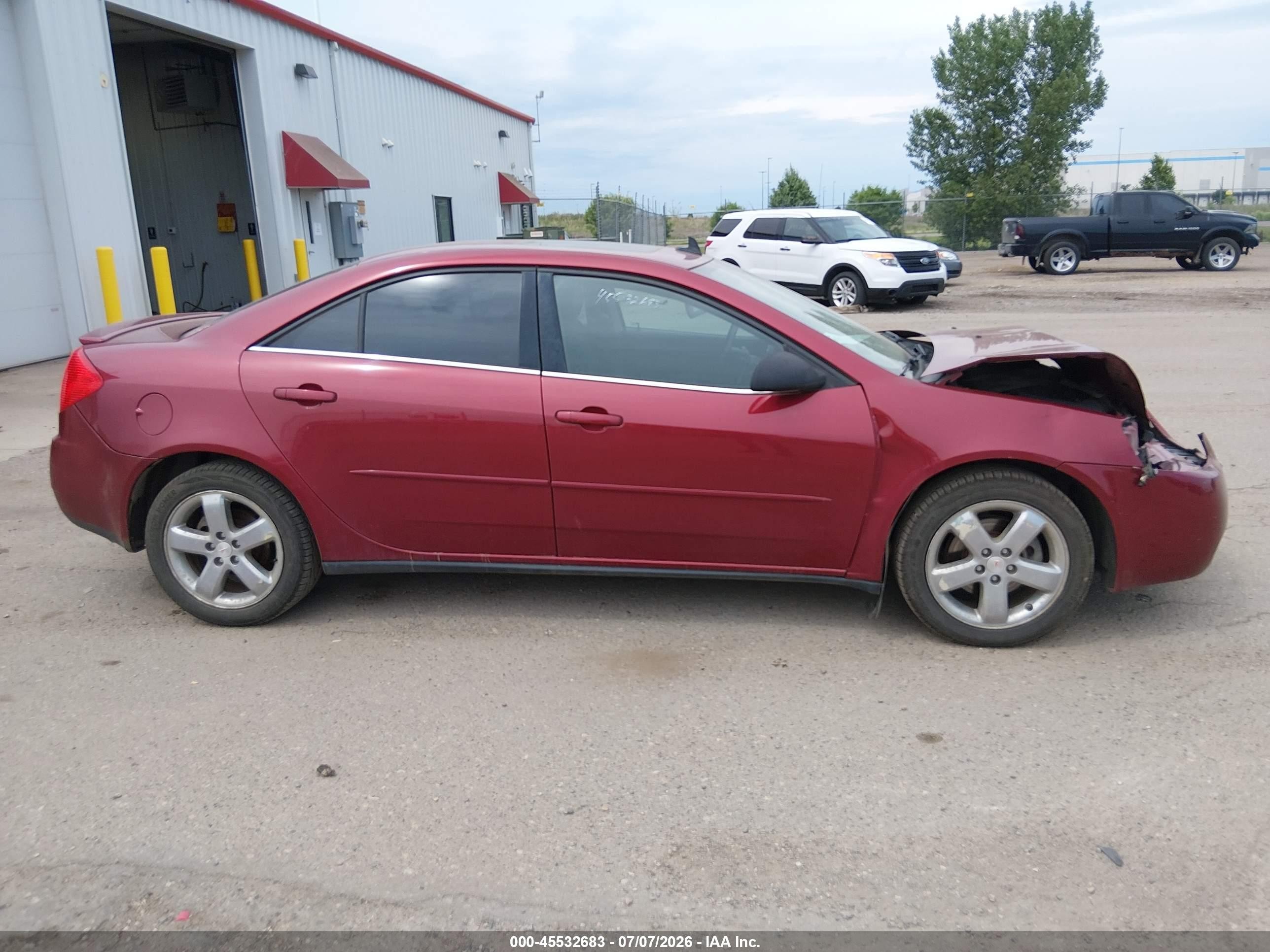 2008 Pontiac G6 Gt Burgundy vin: 1G2ZH57N884154169