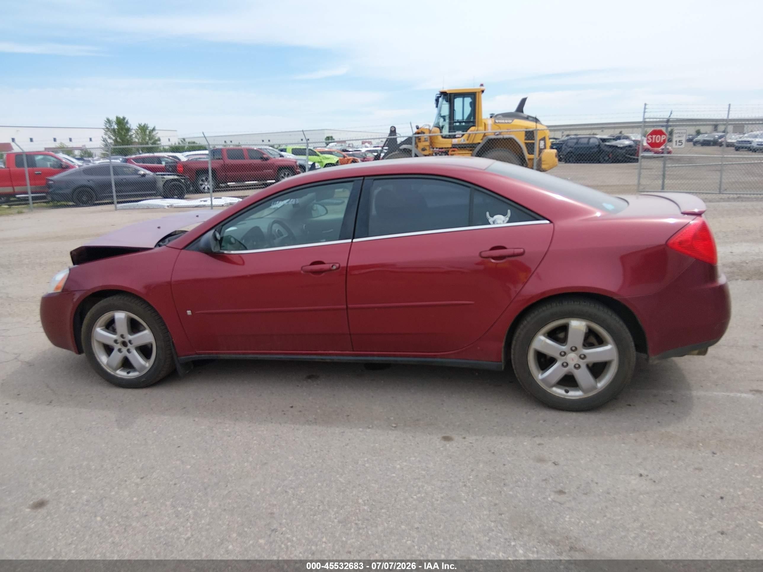 2008 Pontiac G6 Gt Burgundy vin: 1G2ZH57N884154169