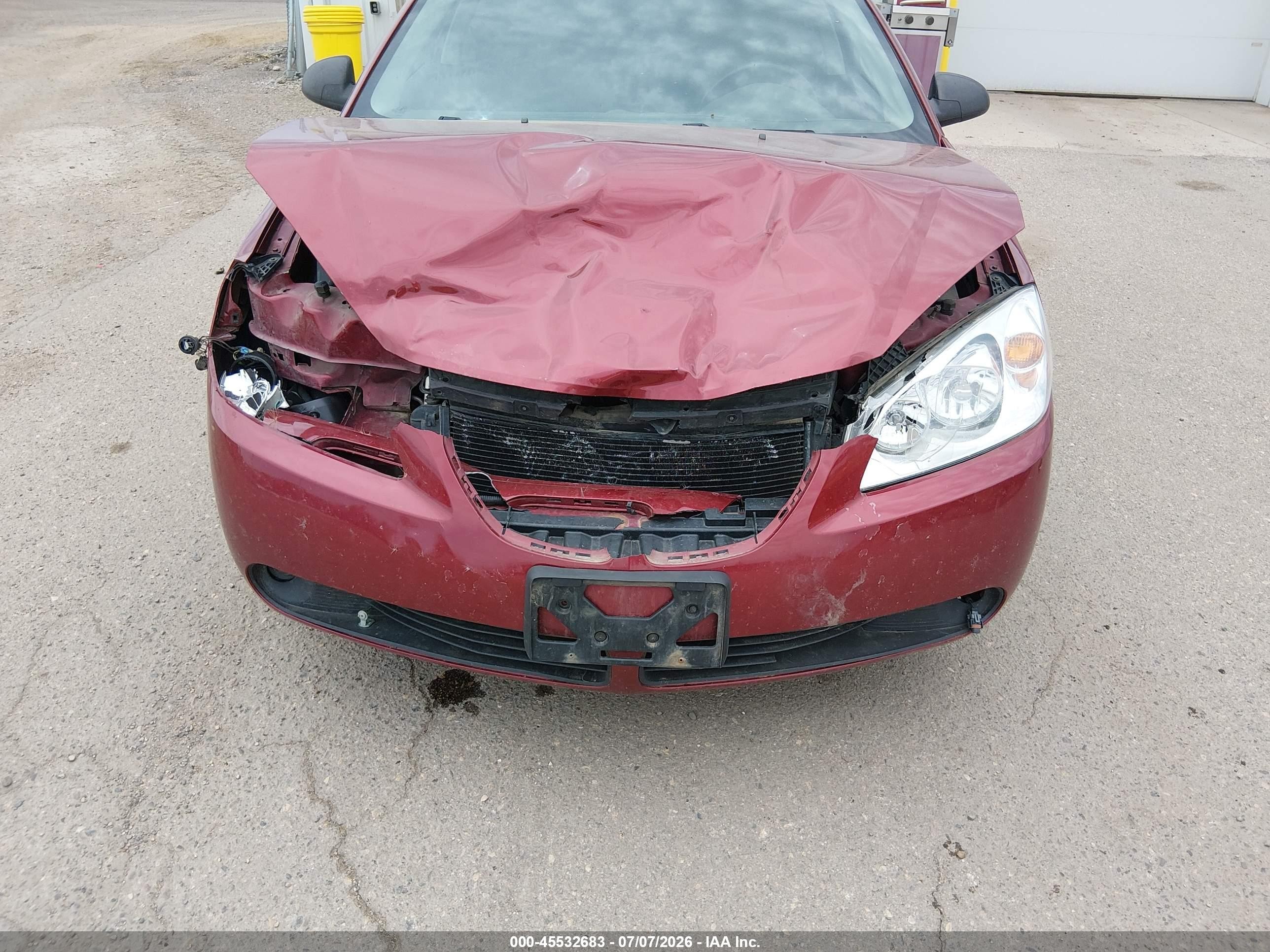 2008 Pontiac G6 Gt Burgundy vin: 1G2ZH57N884154169