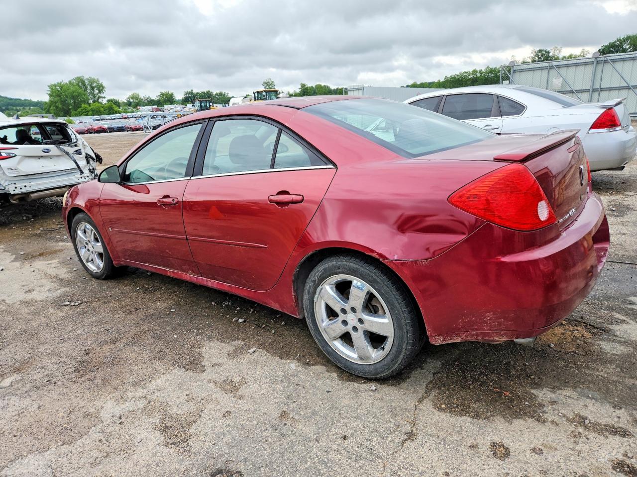 2008 Pontiac G6 Gt Темно-бордовый vin: 1G2ZH57N884182618