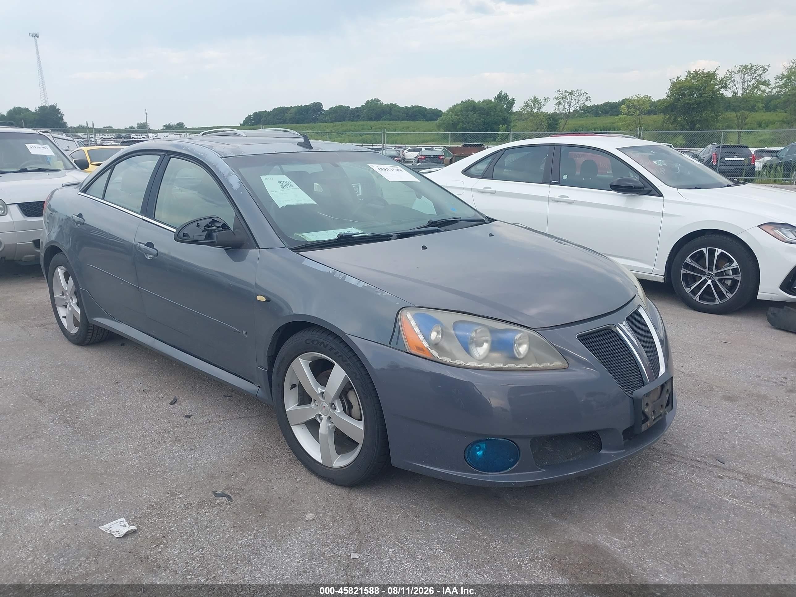 2009 Pontiac G6 Gt Серый vin: 1G2ZH57N894134473