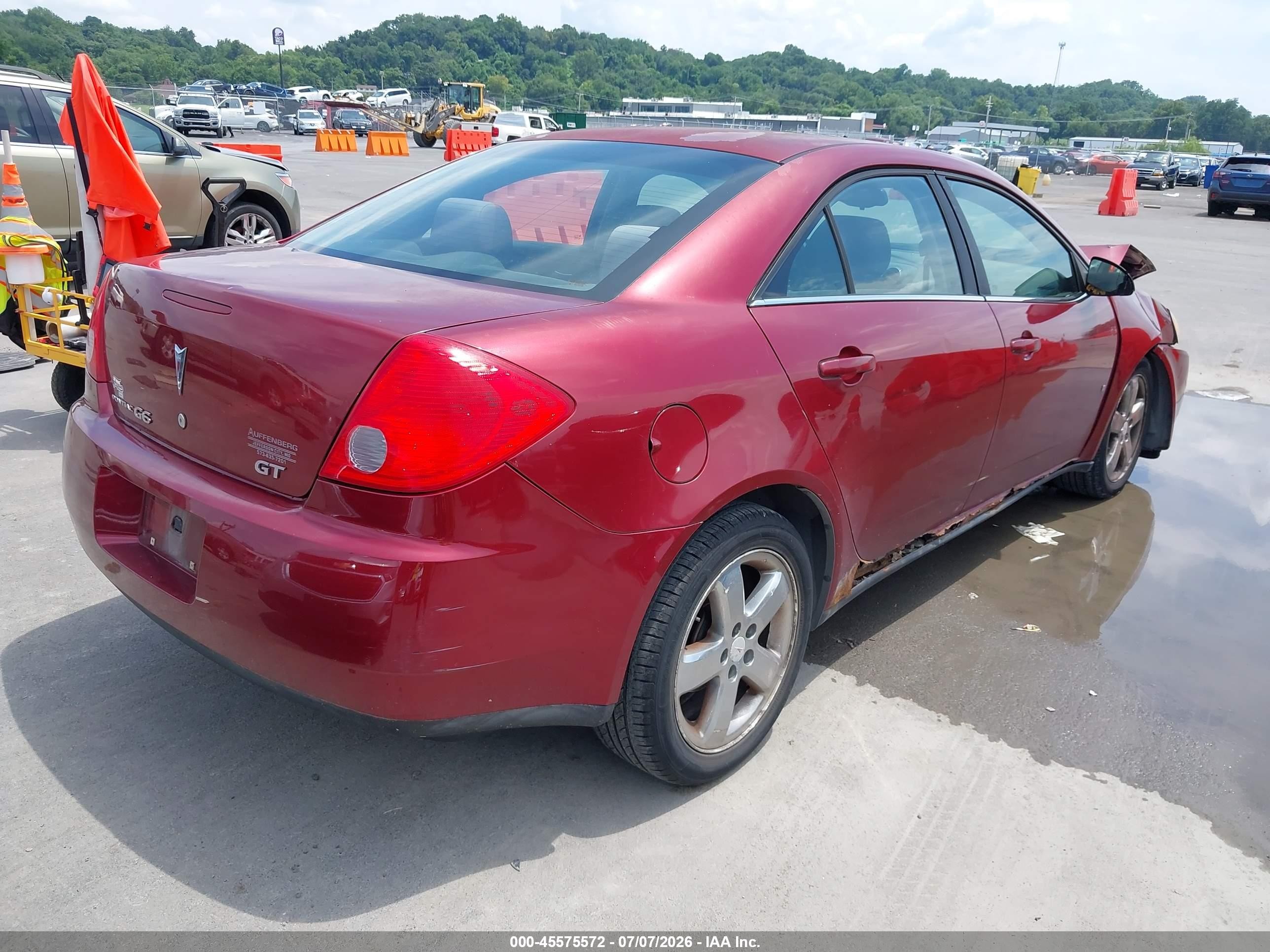 2008 Pontiac G6 Gt Red vin: 1G2ZH57N984188265