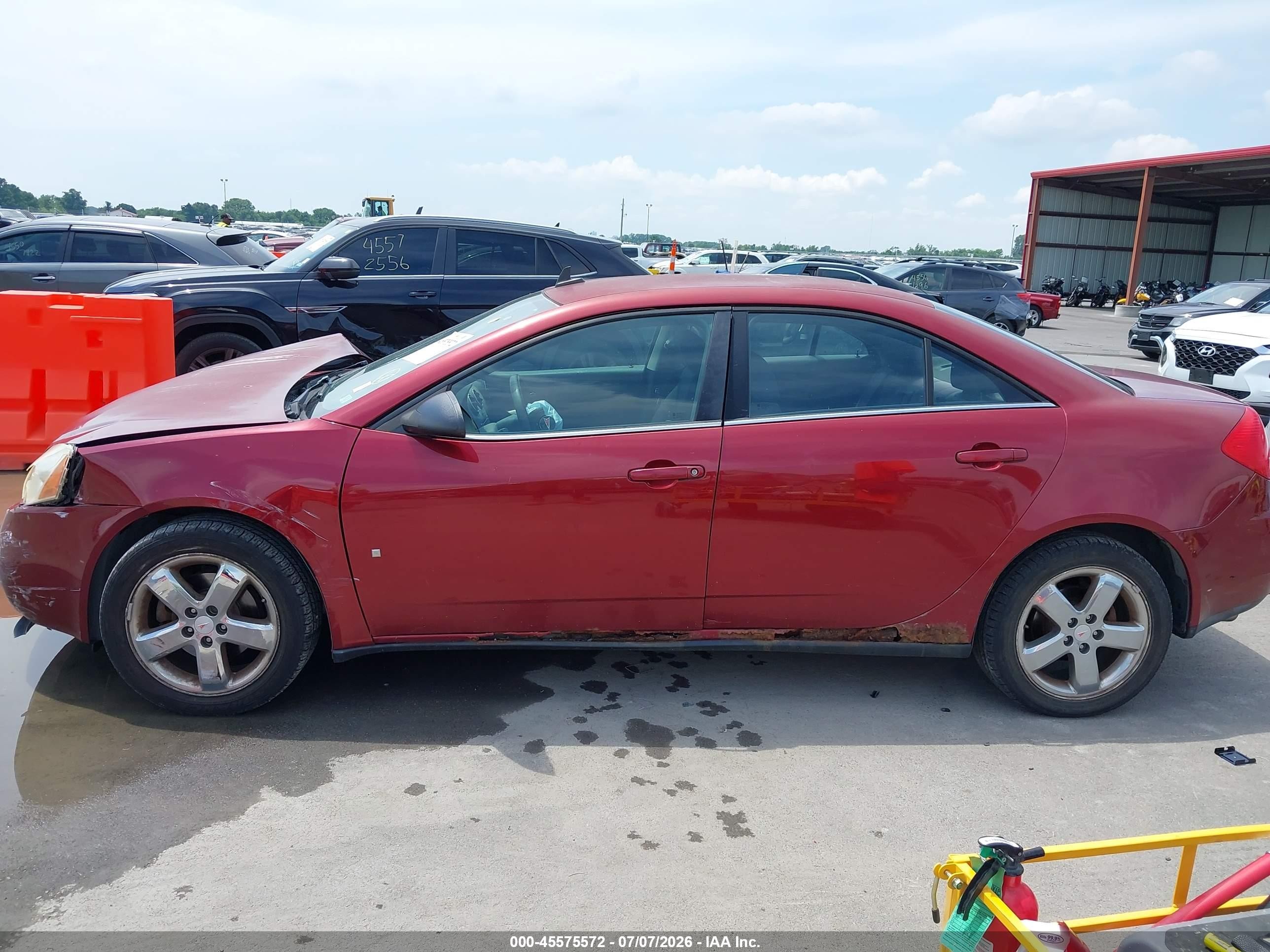 2008 Pontiac G6 Gt Red vin: 1G2ZH57N984188265