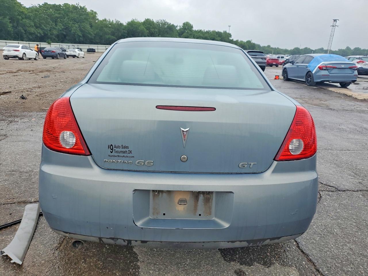 2008 Pontiac G6 Gt Blue vin: 1G2ZH57N984198178