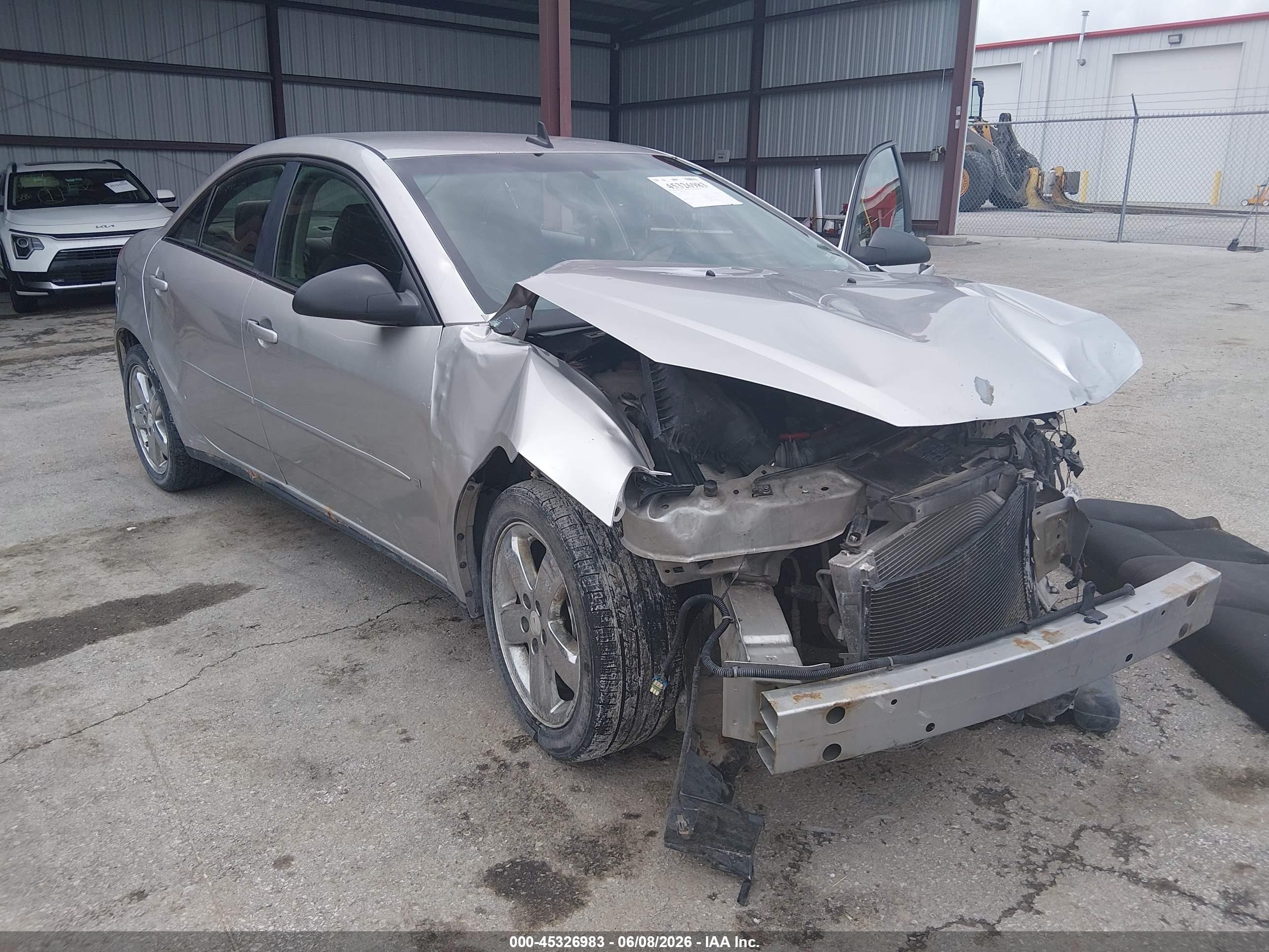 2008 Pontiac G6 Gt Gray vin: 1G2ZH57NX84121013