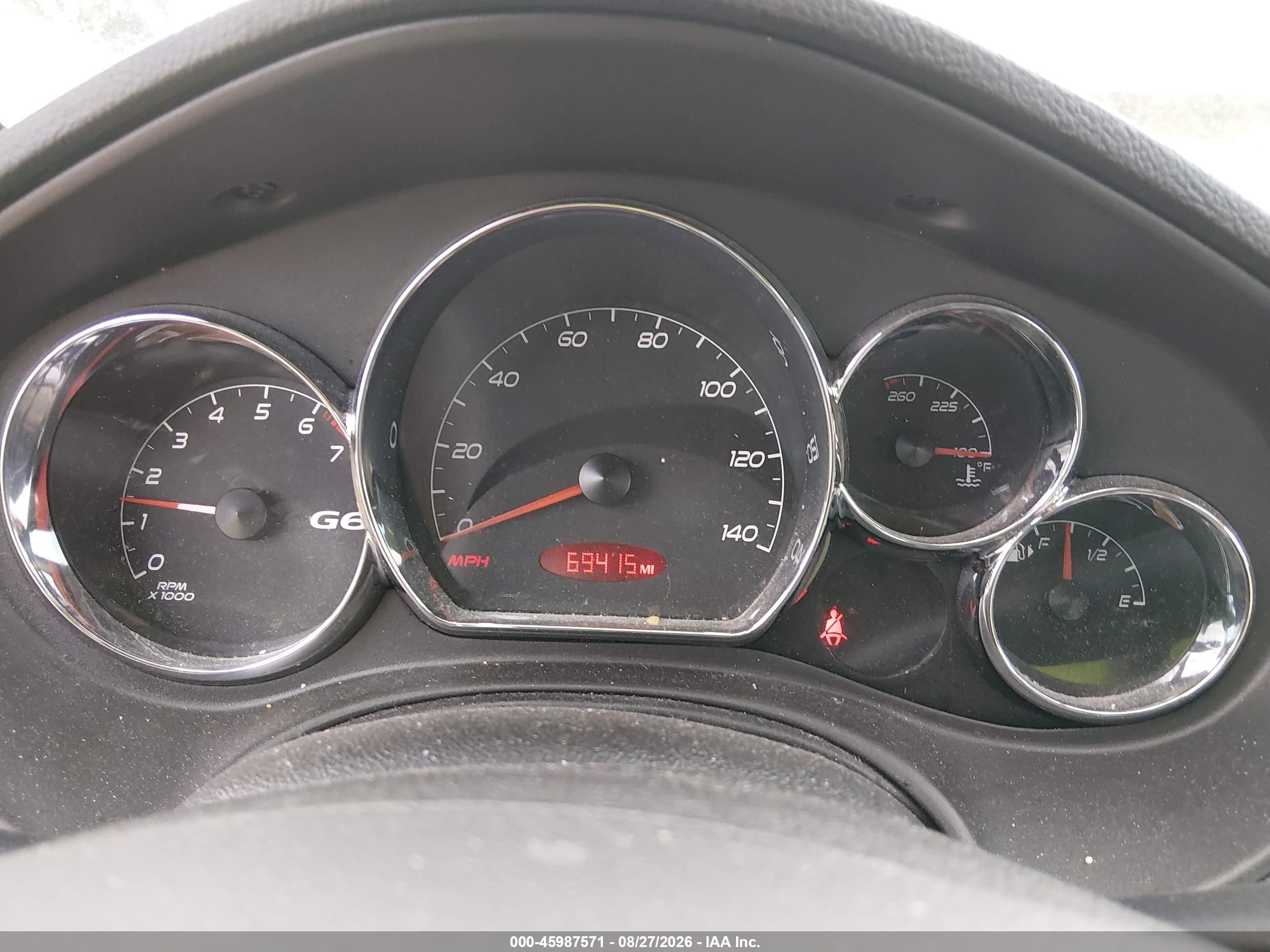 2008 Pontiac G6 Gt White vin: 1G2ZH57NX84195726