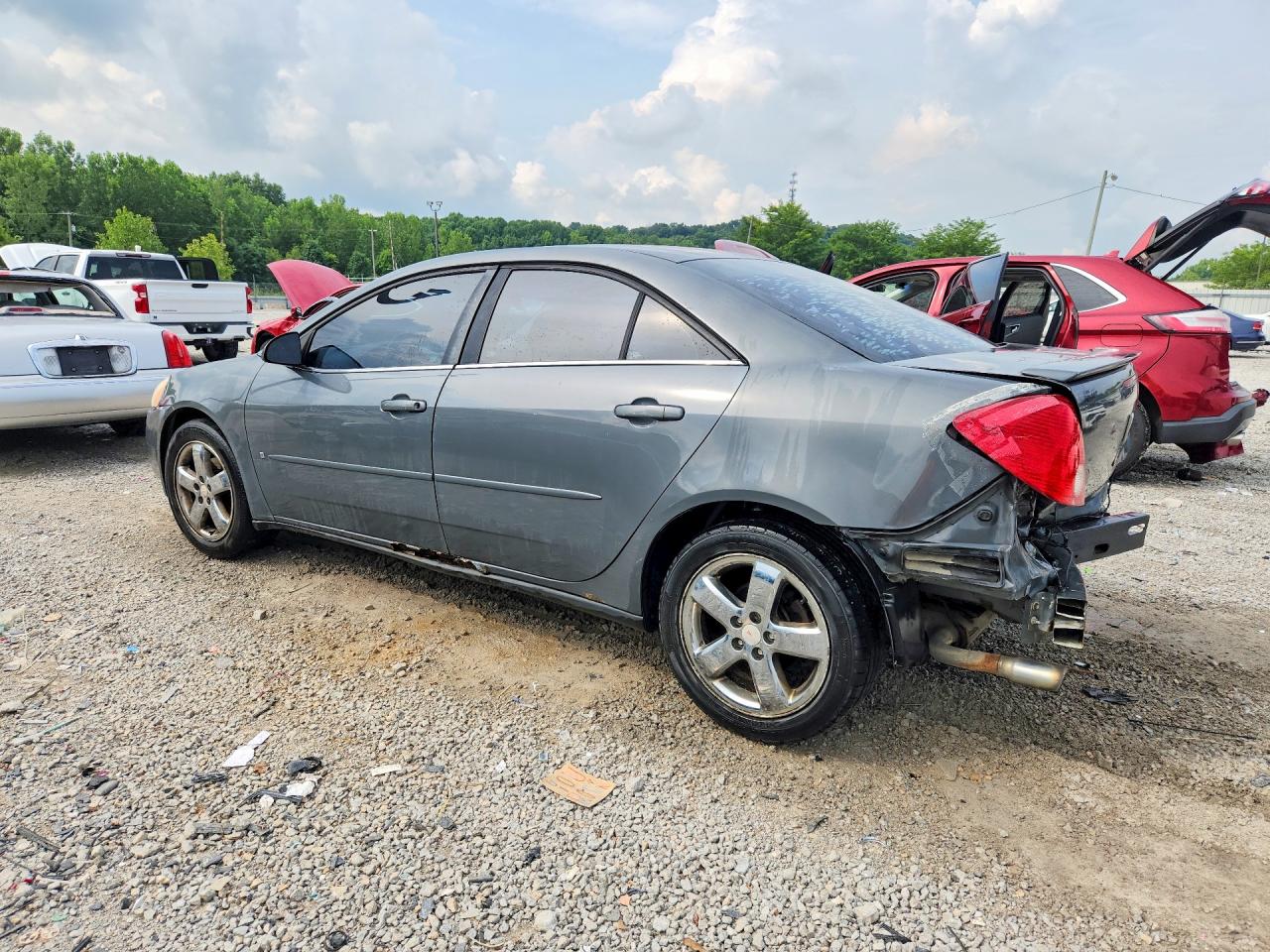 2008 Pontiac G6 Gt Gray vin: 1G2ZH57NX84216719