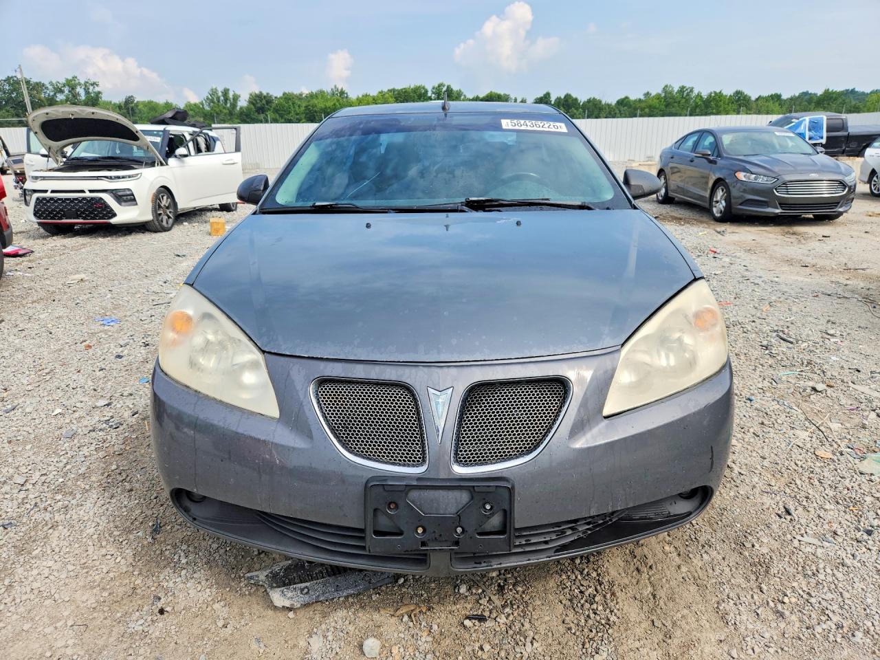 2008 Pontiac G6 Gt Gray vin: 1G2ZH57NX84216719