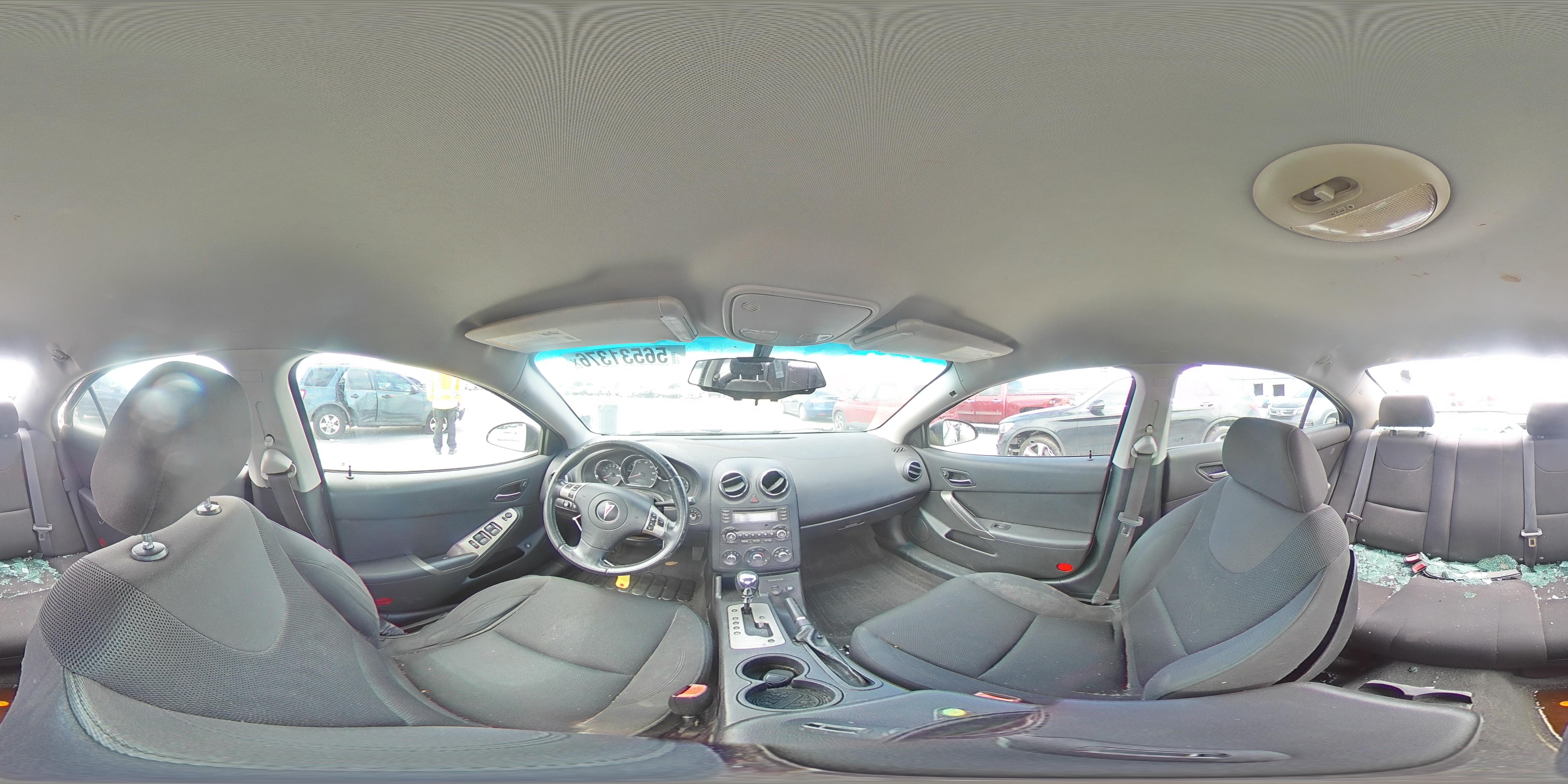 2008 Pontiac G6 Gt Silver vin: 1G2ZH57NX84229115