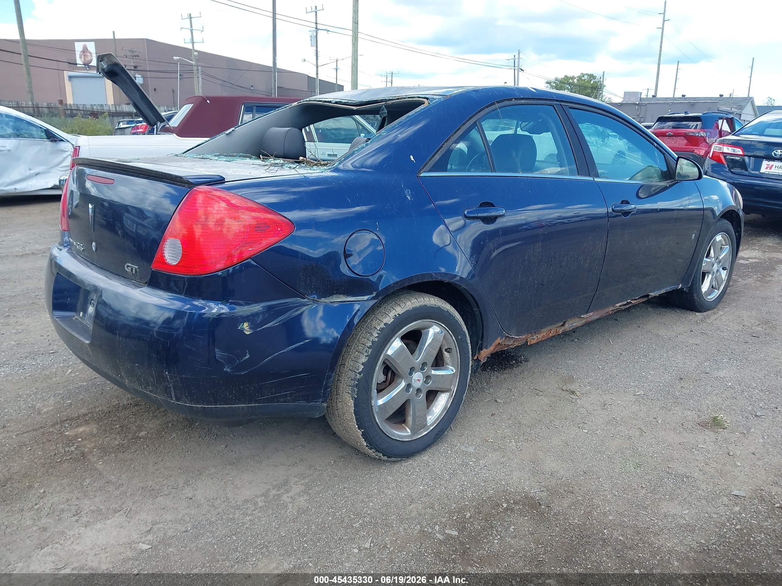 2009 Pontiac G6 Gt Синий vin: 1G2ZH57NX94141215