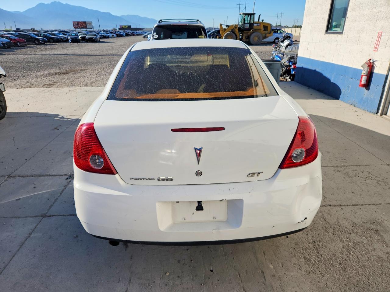 2007 Pontiac G6 Gt White vin: 1G2ZH58N474243363