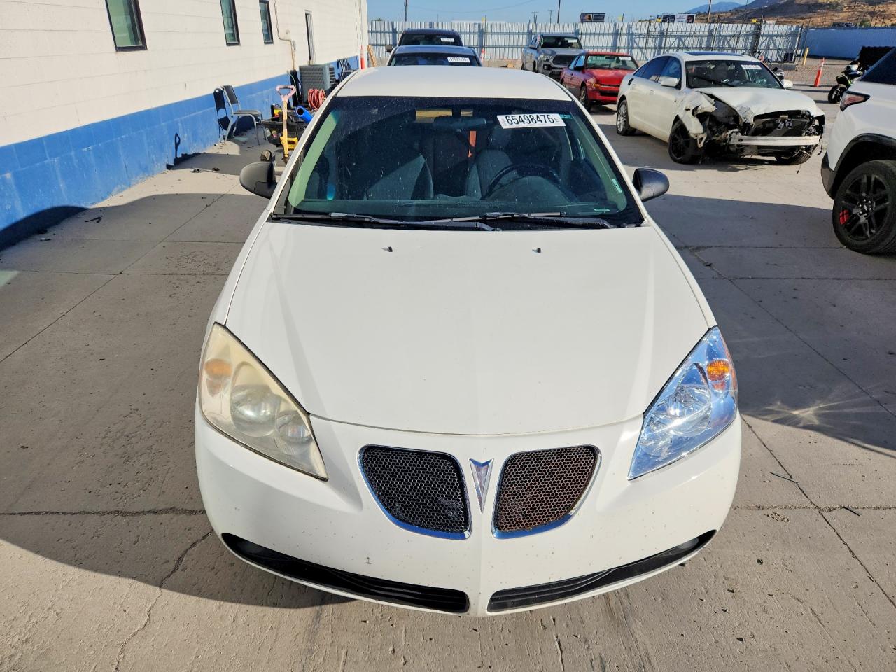 2007 Pontiac G6 Gt White vin: 1G2ZH58N474243363