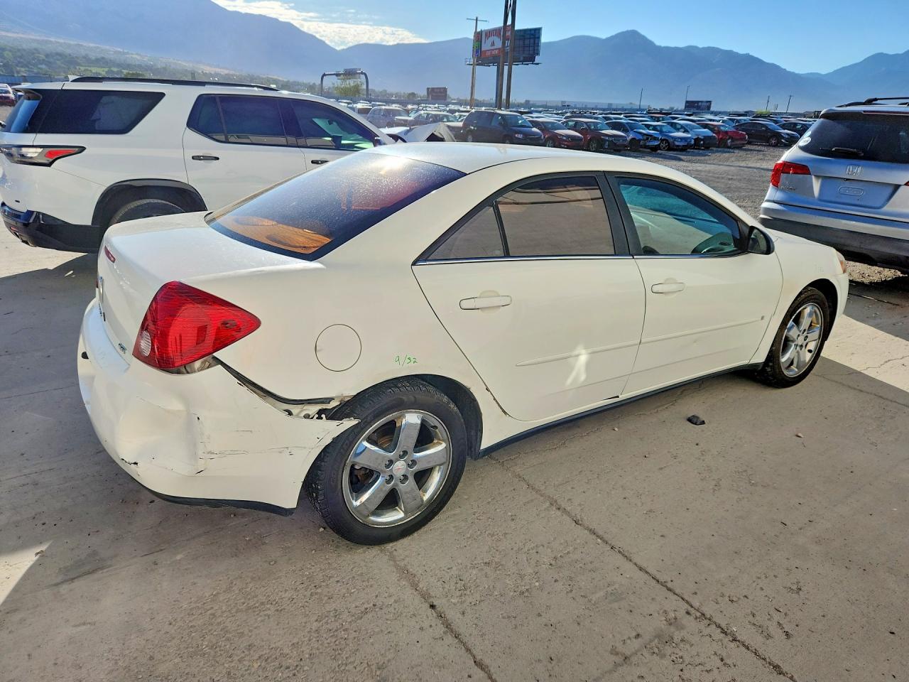 2007 Pontiac G6 Gt White vin: 1G2ZH58N474243363