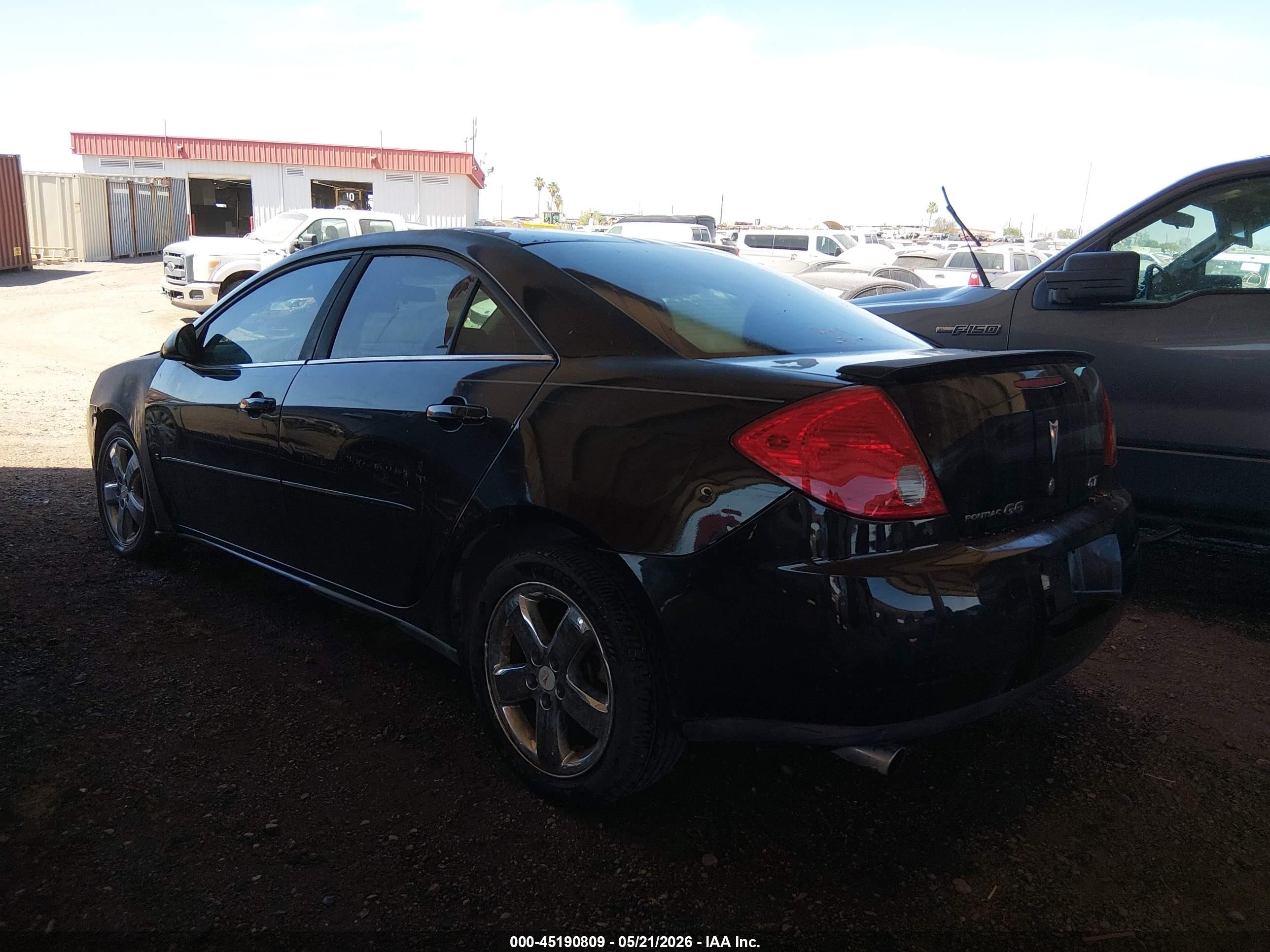 2007 Pontiac G6 Gt Black vin: 1G2ZH58N574196814