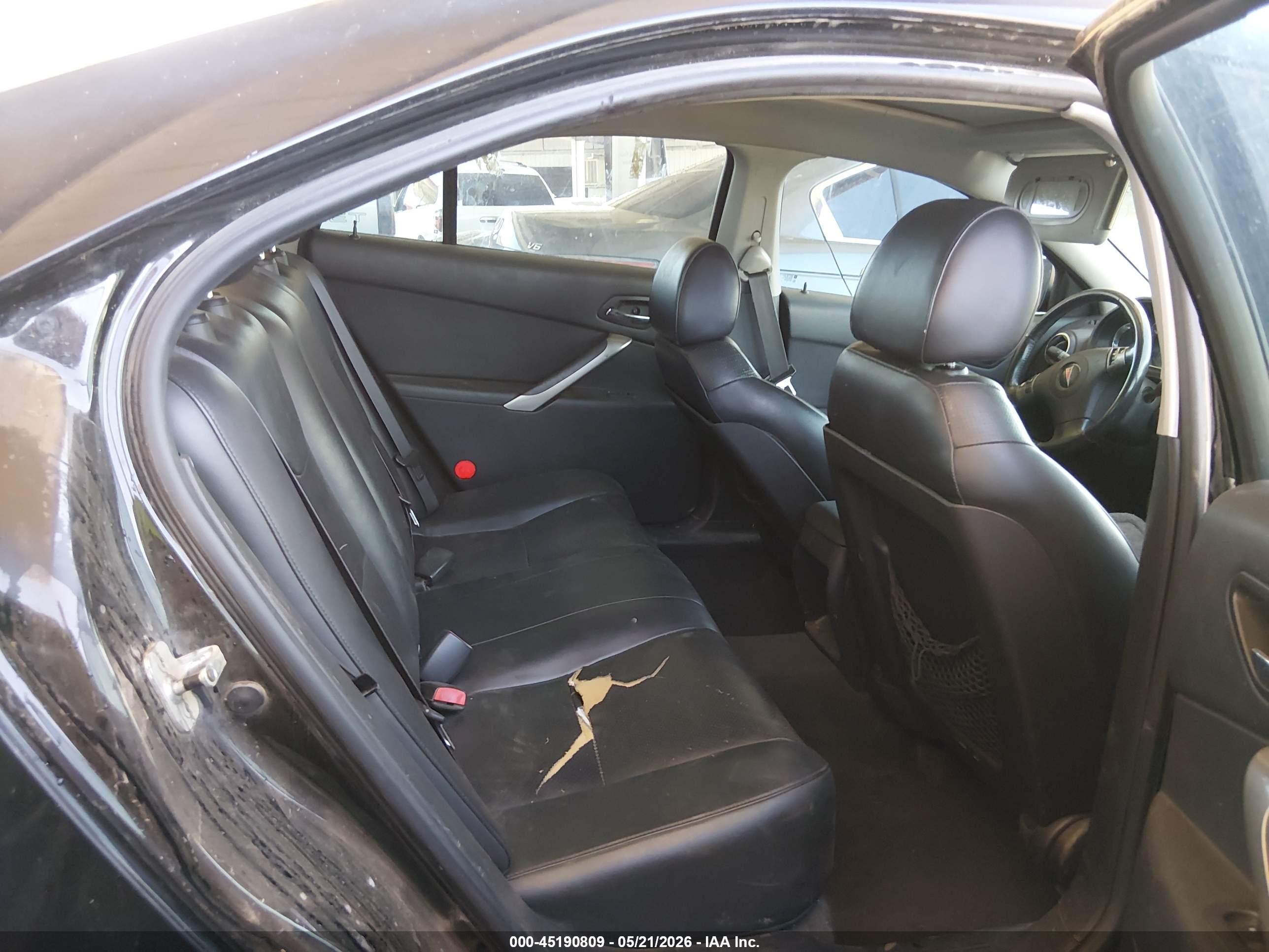 2007 Pontiac G6 Gt Black vin: 1G2ZH58N574196814
