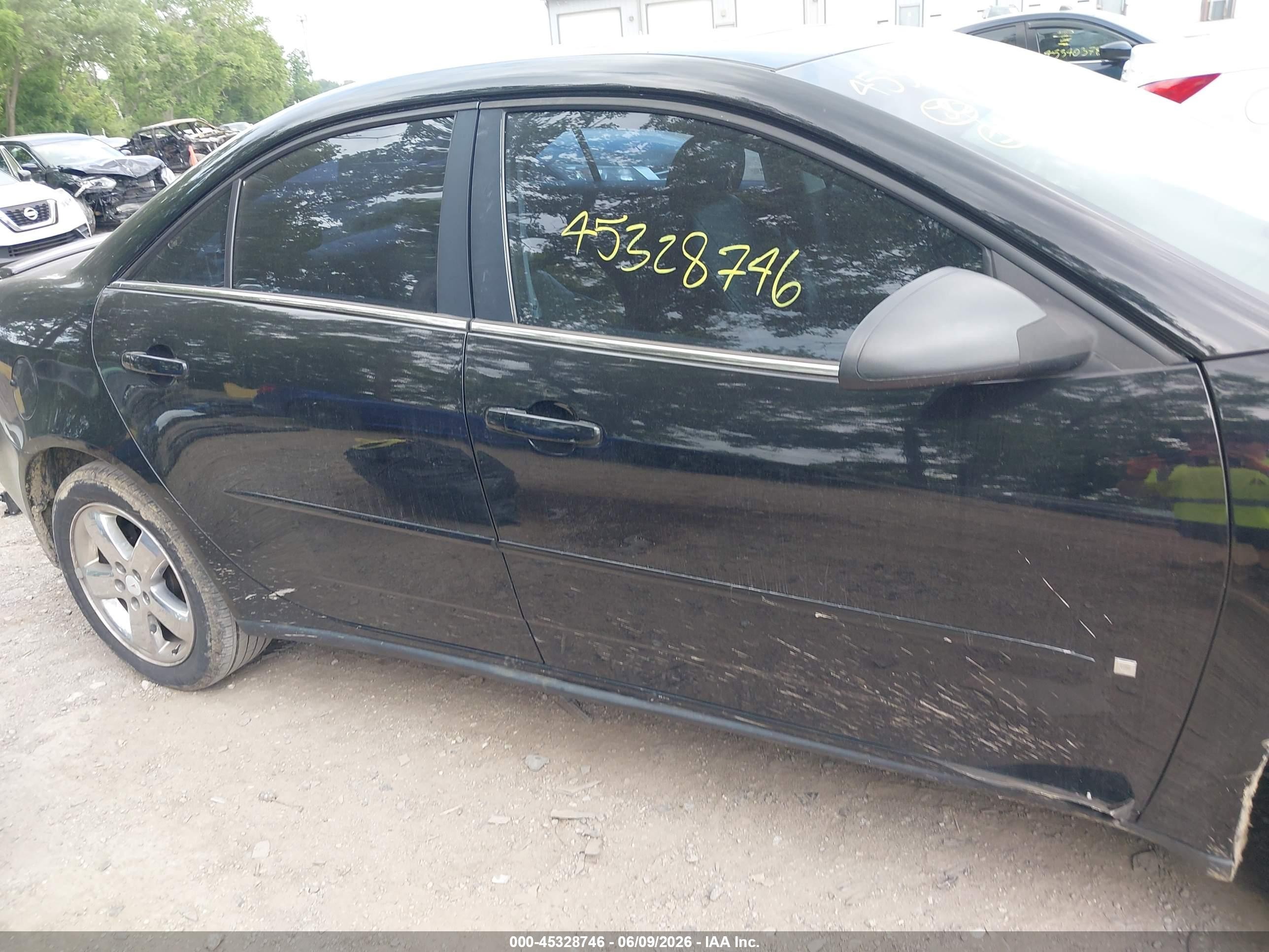 2007 Pontiac G6 Gt Black vin: 1G2ZH58N574221047