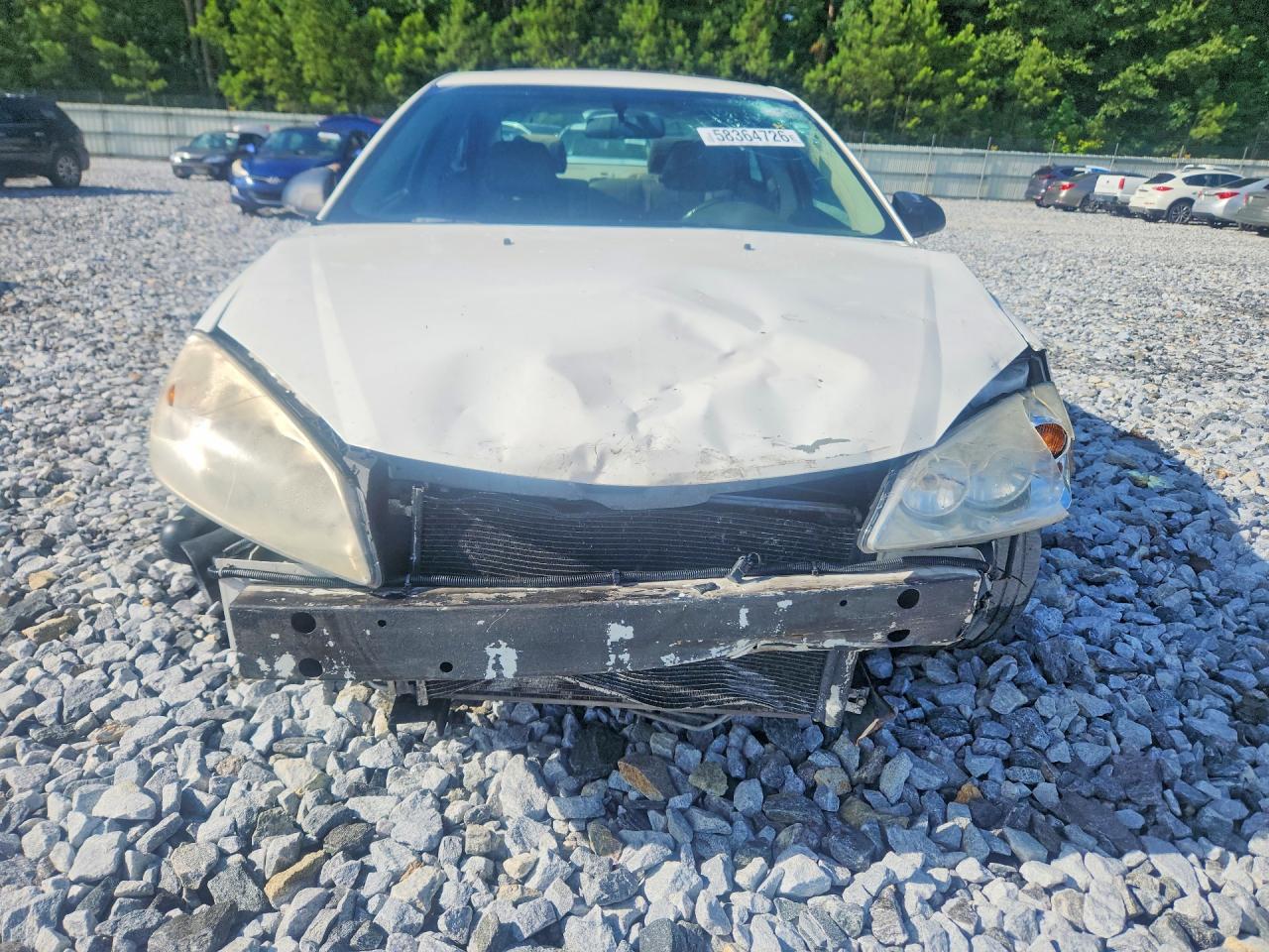 2007 Pontiac G6 Gt White vin: 1G2ZH58N774199665