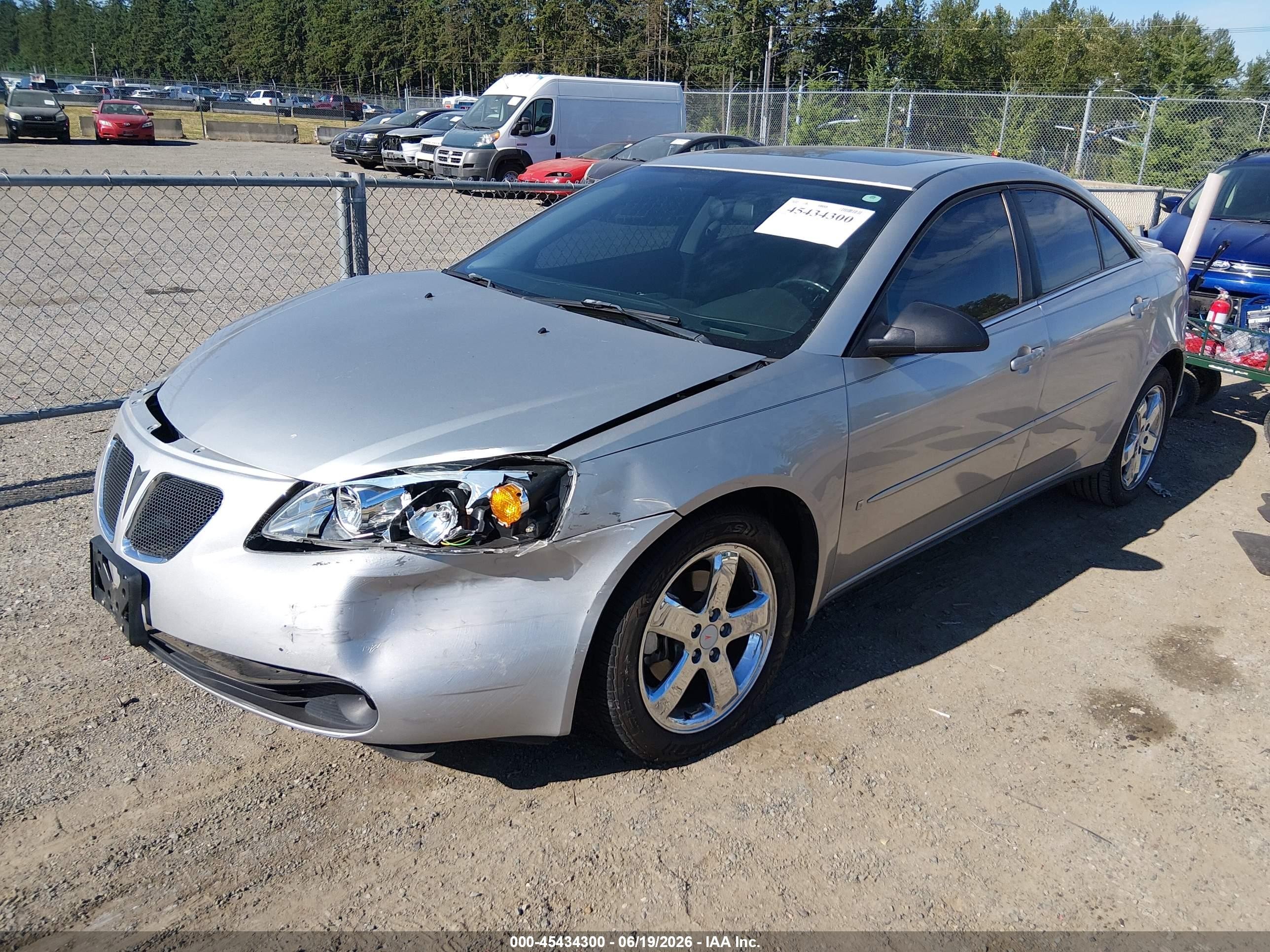2007 Pontiac G6 Gt Silver vin: 1G2ZH58N874120911