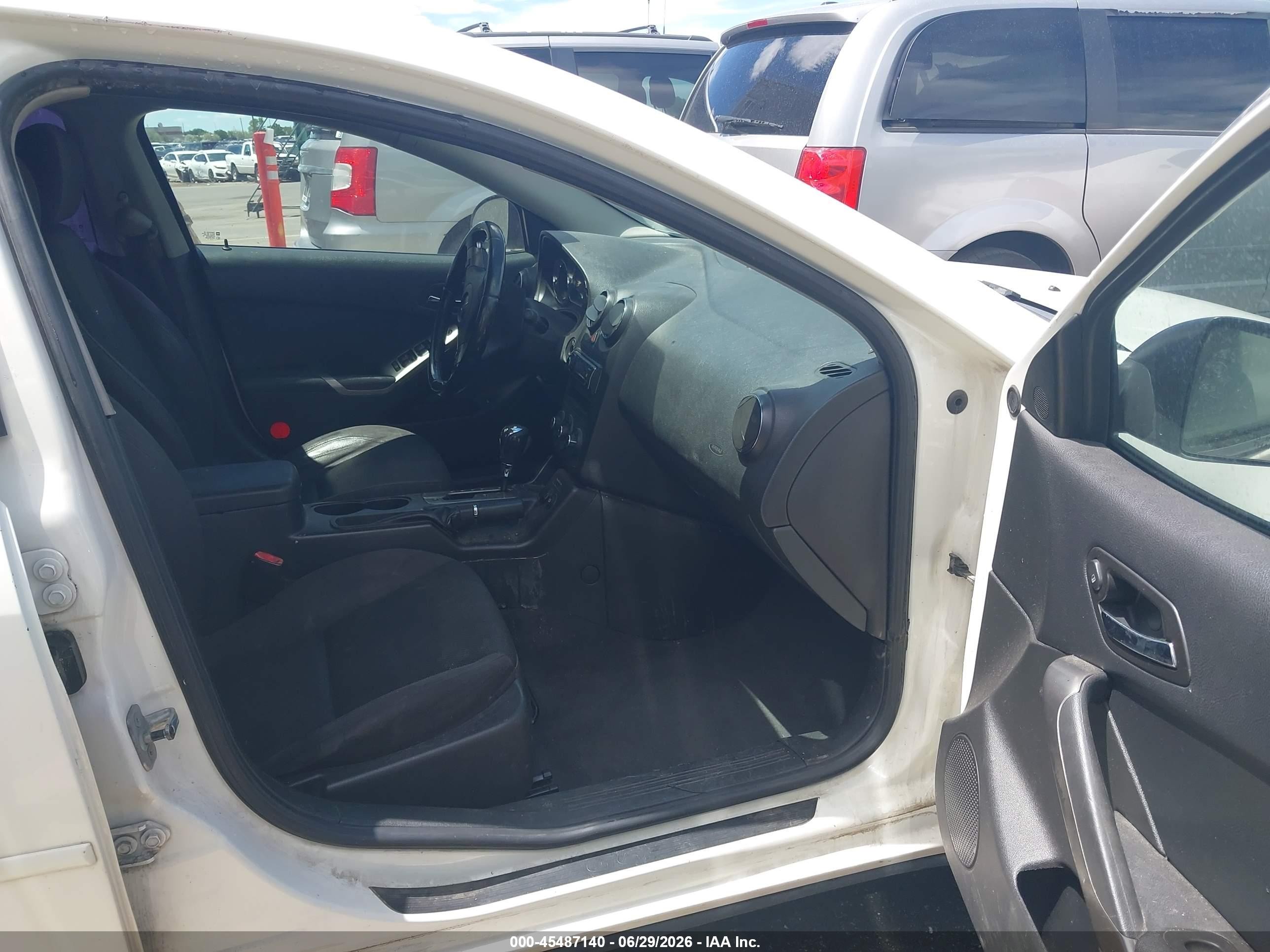 2007 Pontiac G6 Gt White vin: 1G2ZH58N874246511