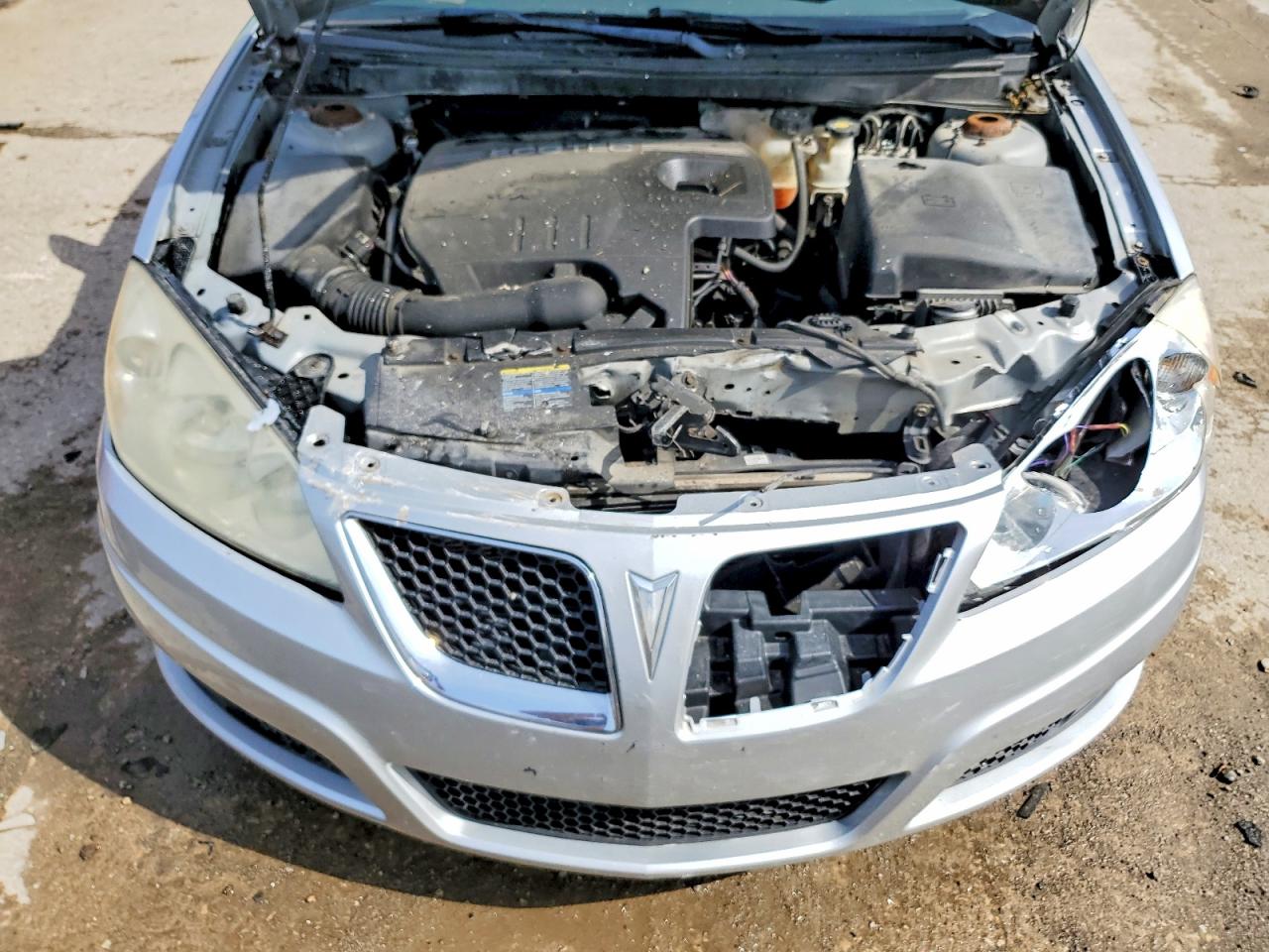 2009 Pontiac G6 Silver vin: 1G2ZJ17B794254560