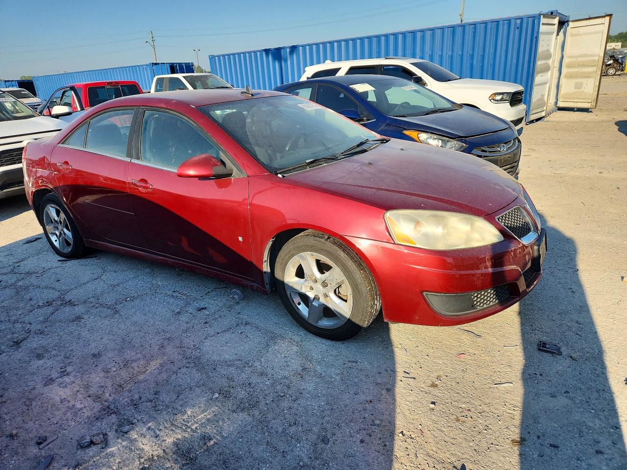 2009 Pontiac G6 Burgundy vin: 1G2ZJ57B294270799