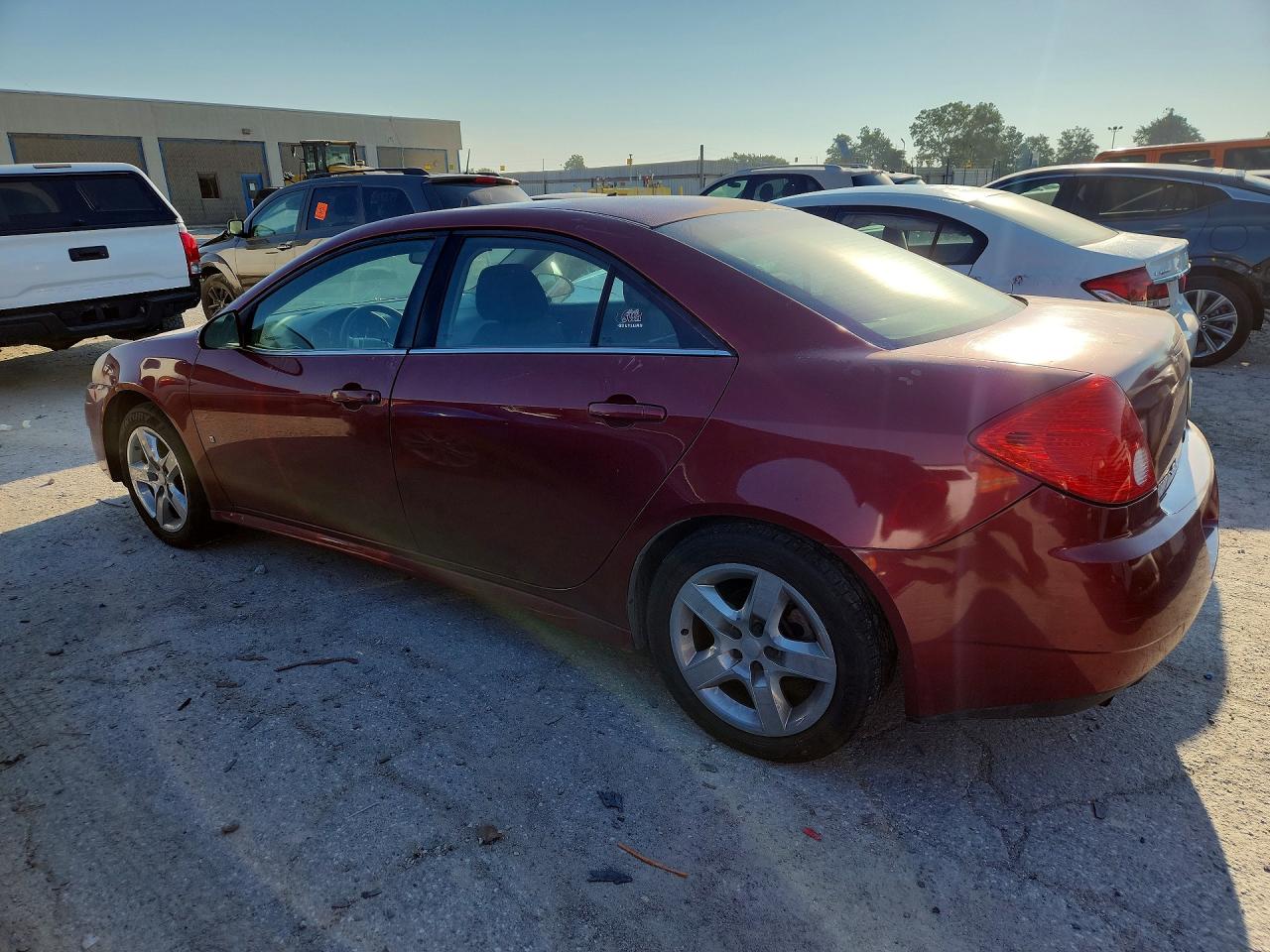 2009 Pontiac G6 Burgundy vin: 1G2ZJ57B294270799