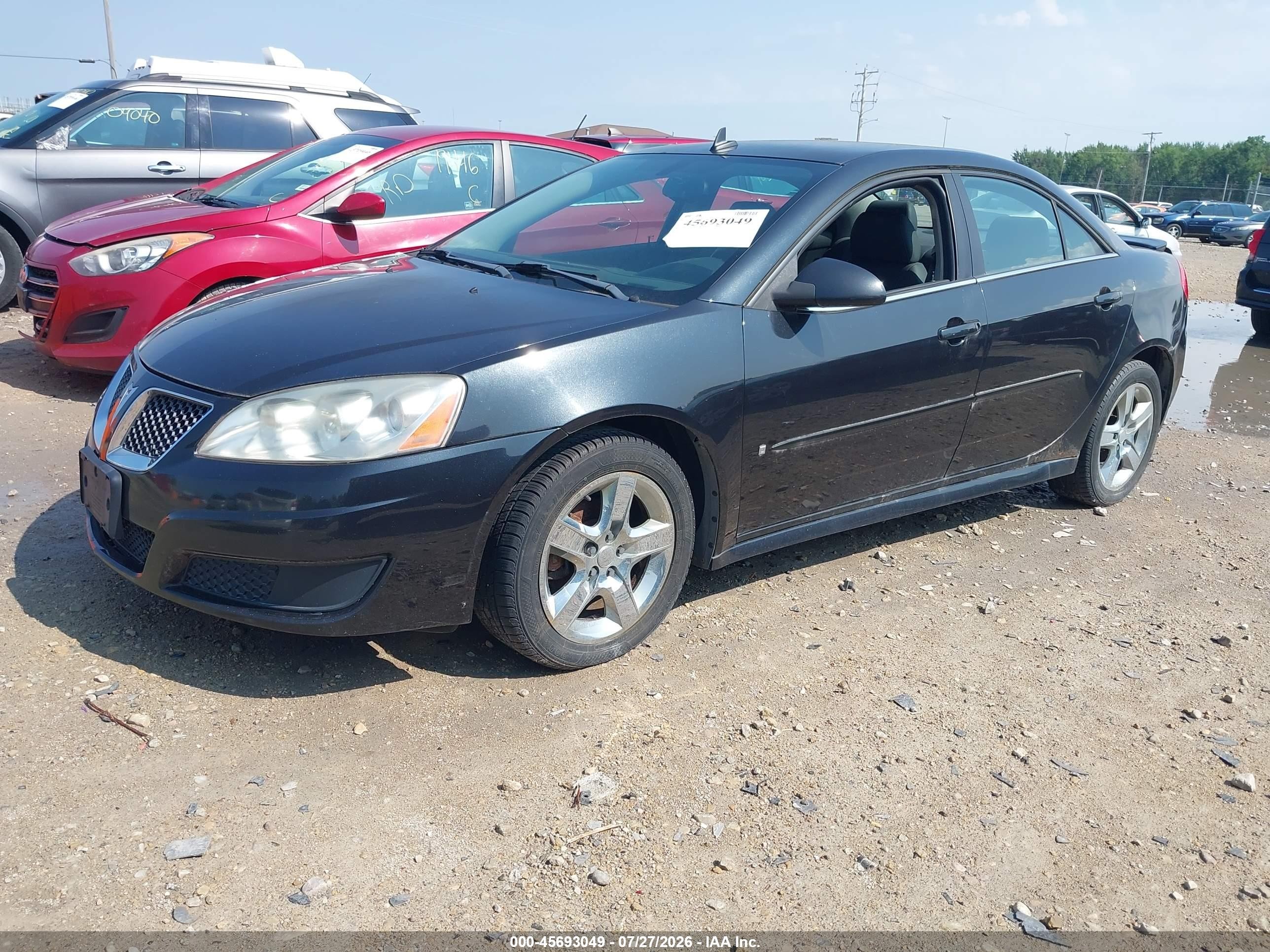2009 Pontiac G6 New Se Black vin: 1G2ZJ57B394274490