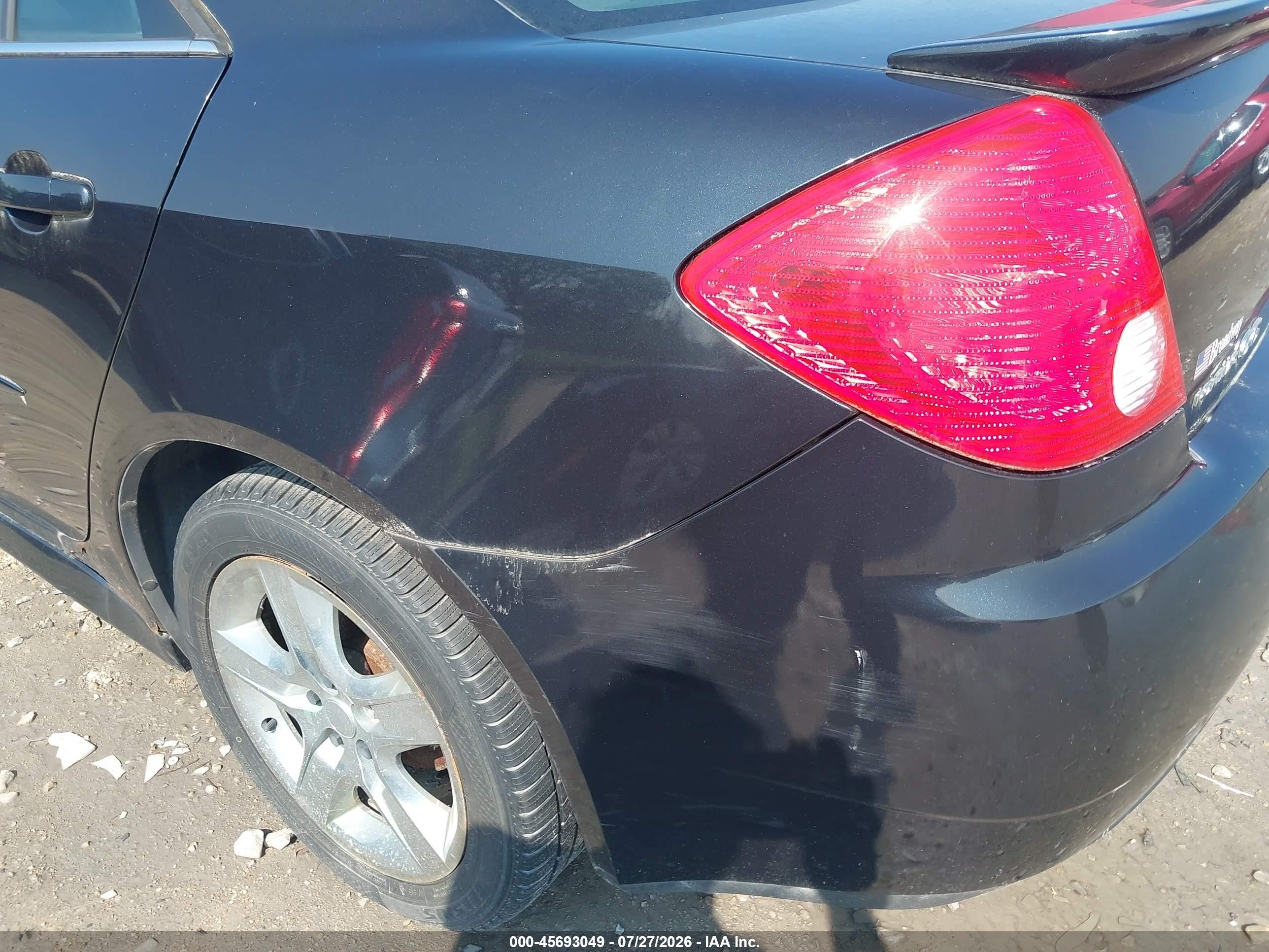 2009 Pontiac G6 New Se Black vin: 1G2ZJ57B394274490