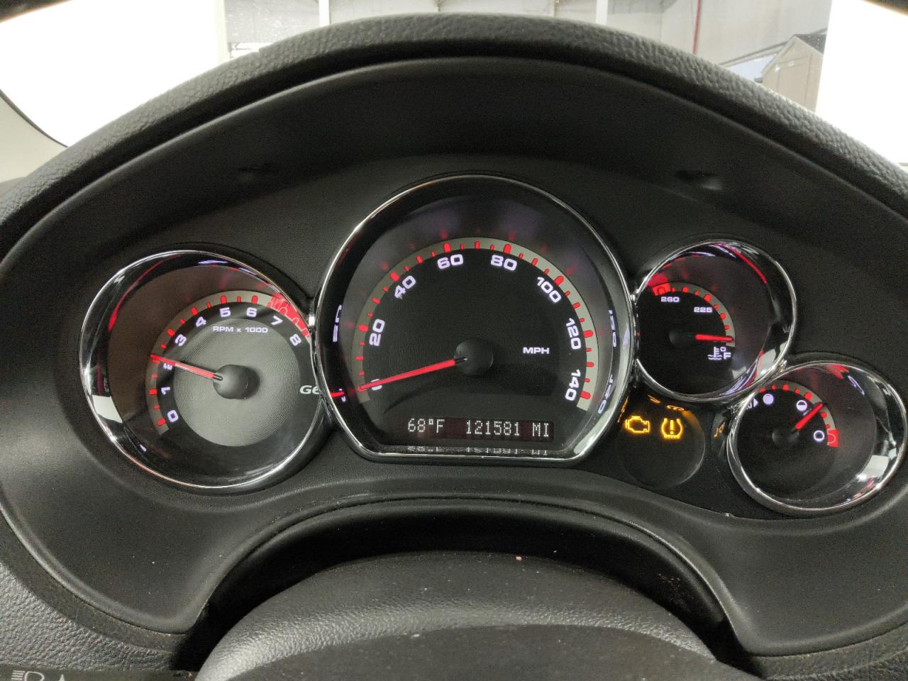 2009 Pontiac G6 Gray vin: 1G2ZJ57B494240963 Damage: Warning Light - Engine, On, Unacceptable