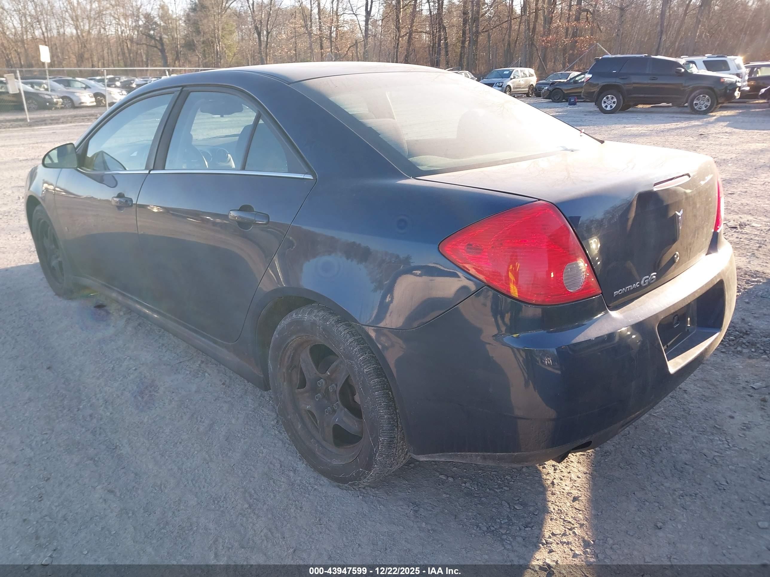 2009 Pontiac G6 New Se Dark Blue vin: 1G2ZJ57B494253910
