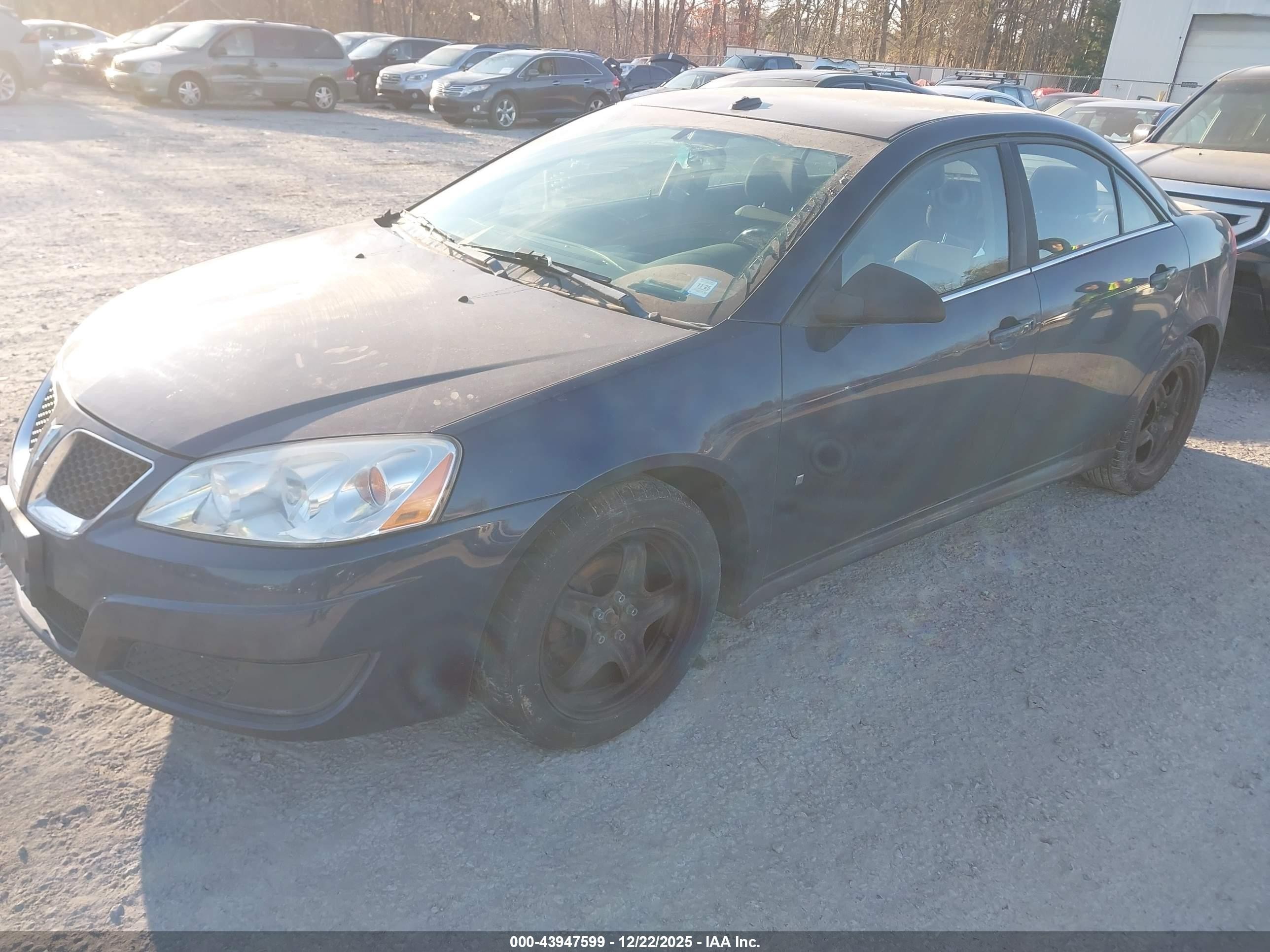 2009 Pontiac G6 New Se Dark Blue vin: 1G2ZJ57B494253910
