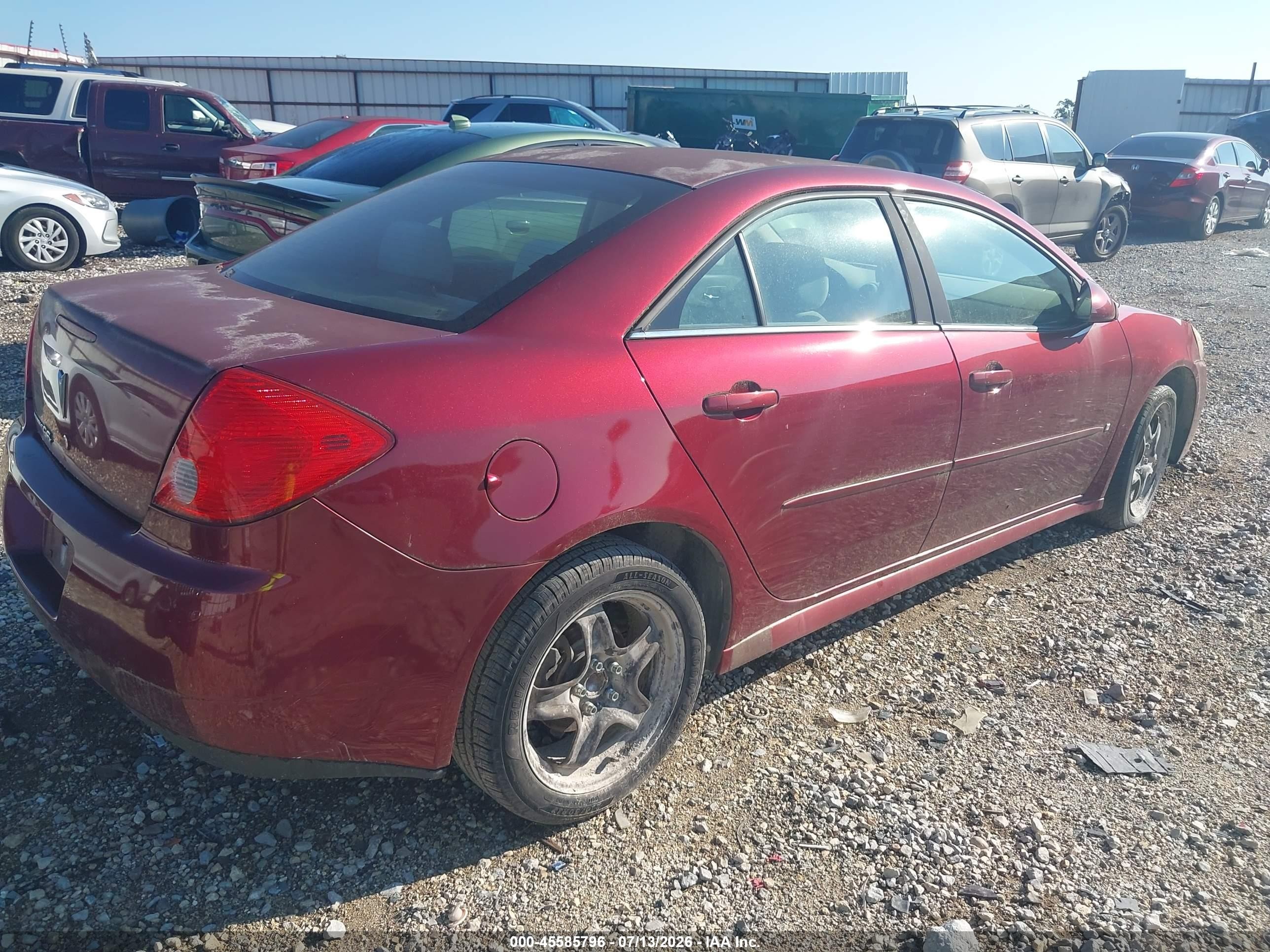 2009 Pontiac G6 New Se Red vin: 1G2ZJ57B594252409