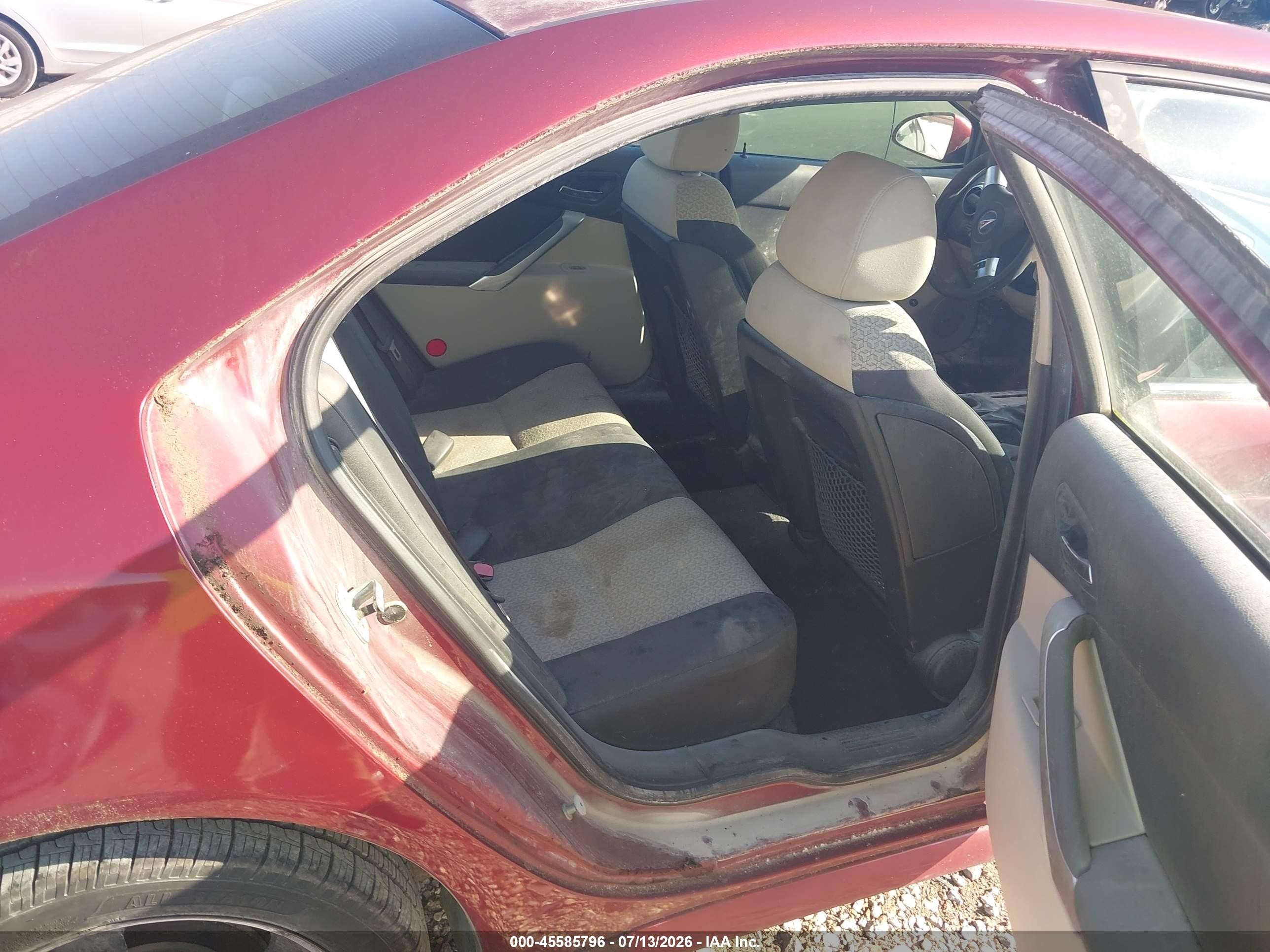 2009 Pontiac G6 New Se Red vin: 1G2ZJ57B594252409