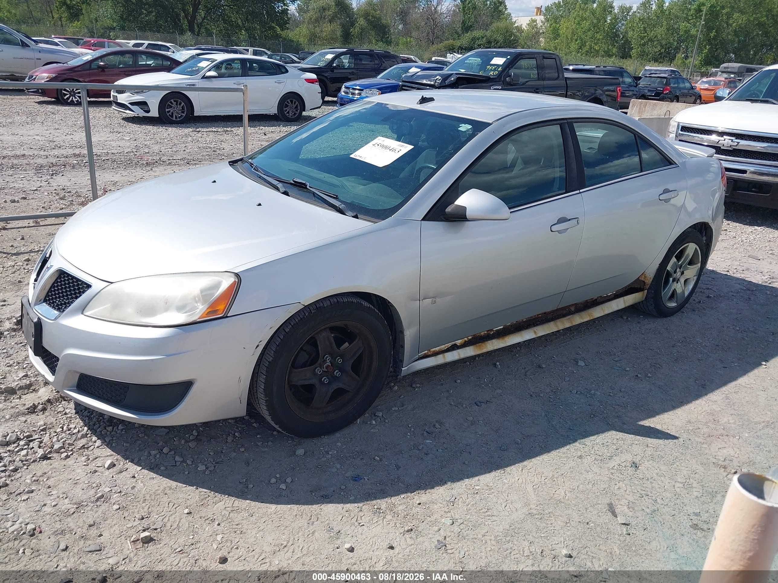 2009 Pontiac G6 New Se Silver vin: 1G2ZJ57B694246456
