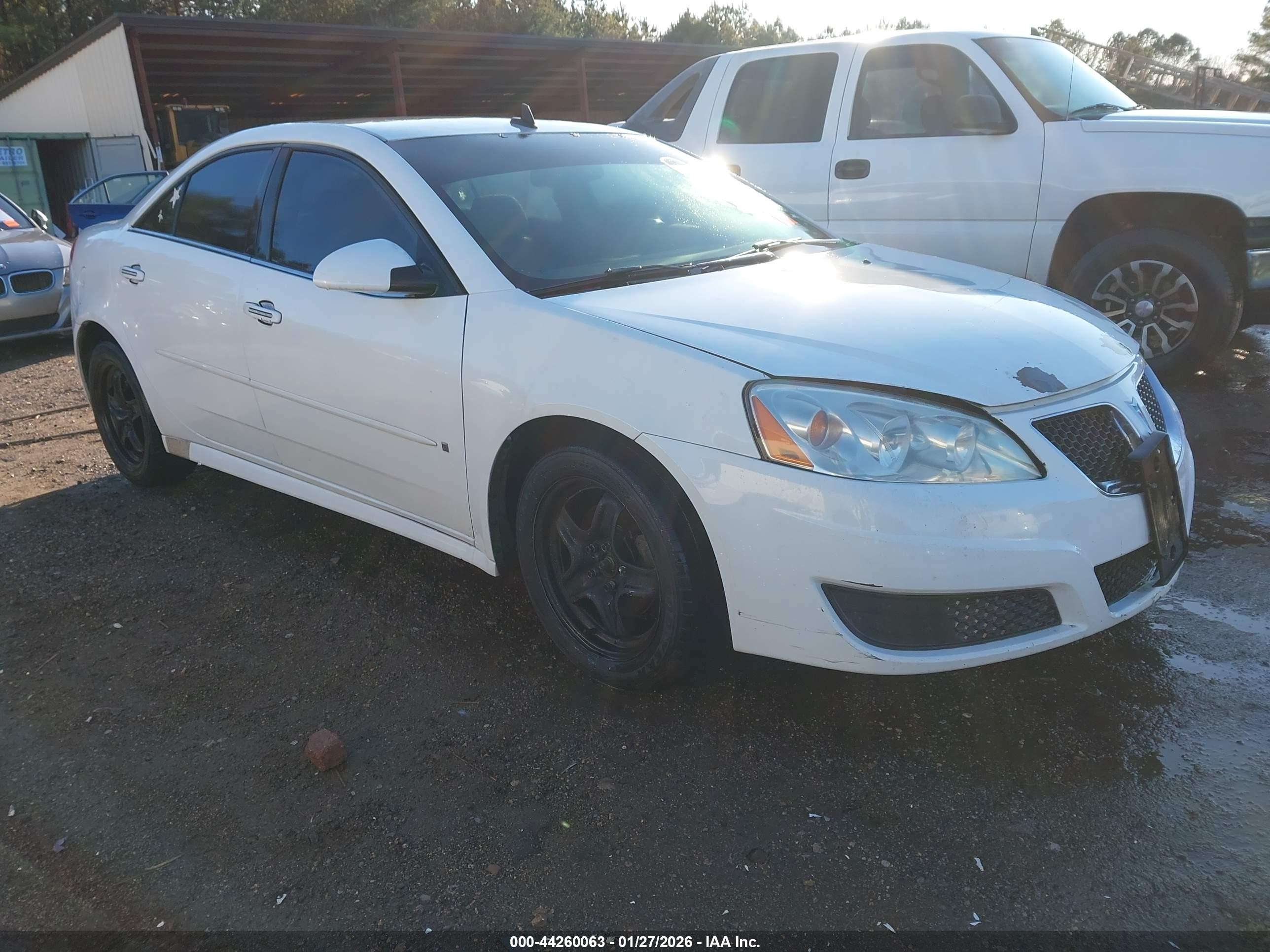 2009 Pontiac G6 New Se White vin: 1G2ZJ57B894274467