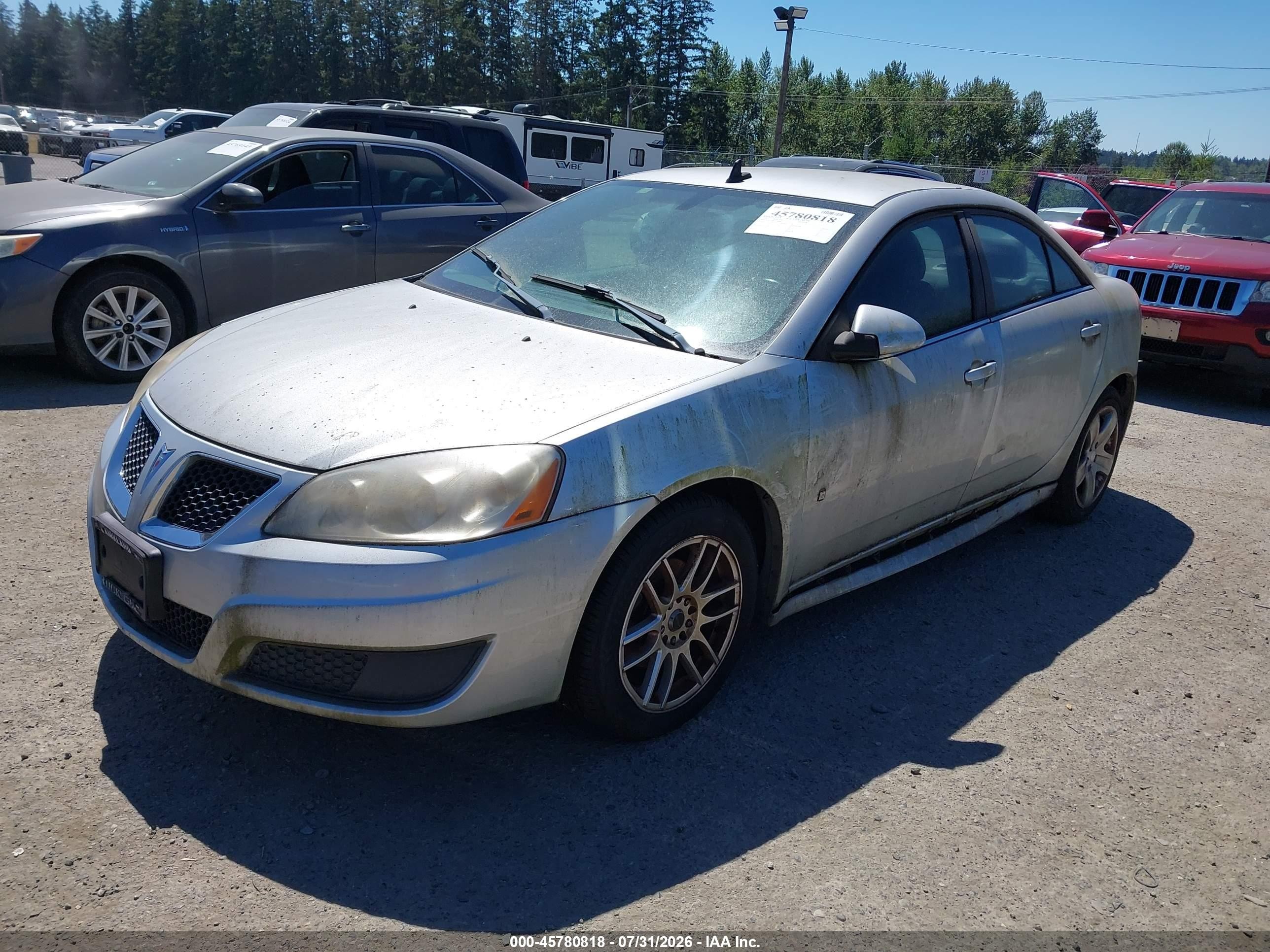 2009 Pontiac G6 New Se Серебряный vin: 1G2ZJ57BX94258688
