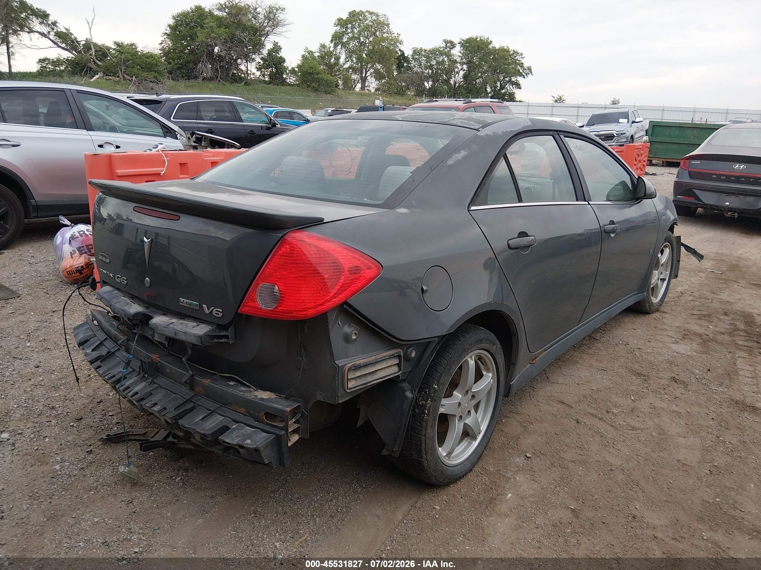 2009 Pontiac G6 New Se Gray vin: 1G2ZJ57K094258067