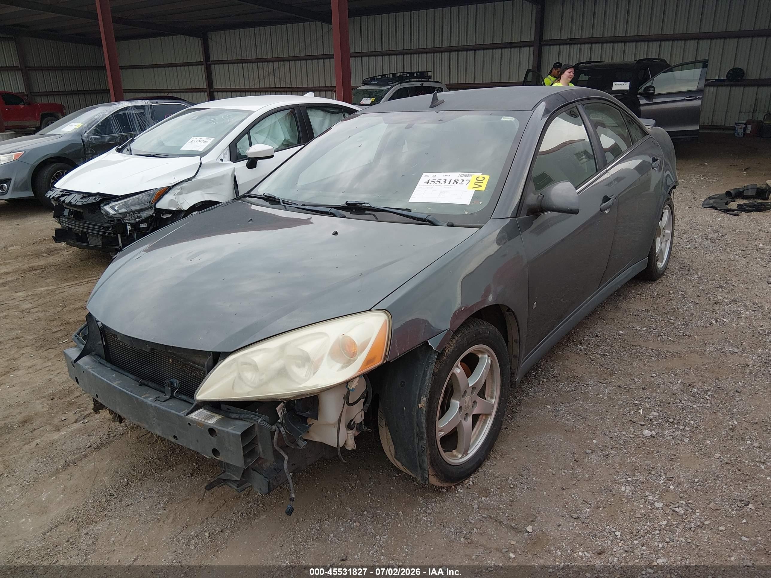 2009 Pontiac G6 New Se Gray vin: 1G2ZJ57K094258067