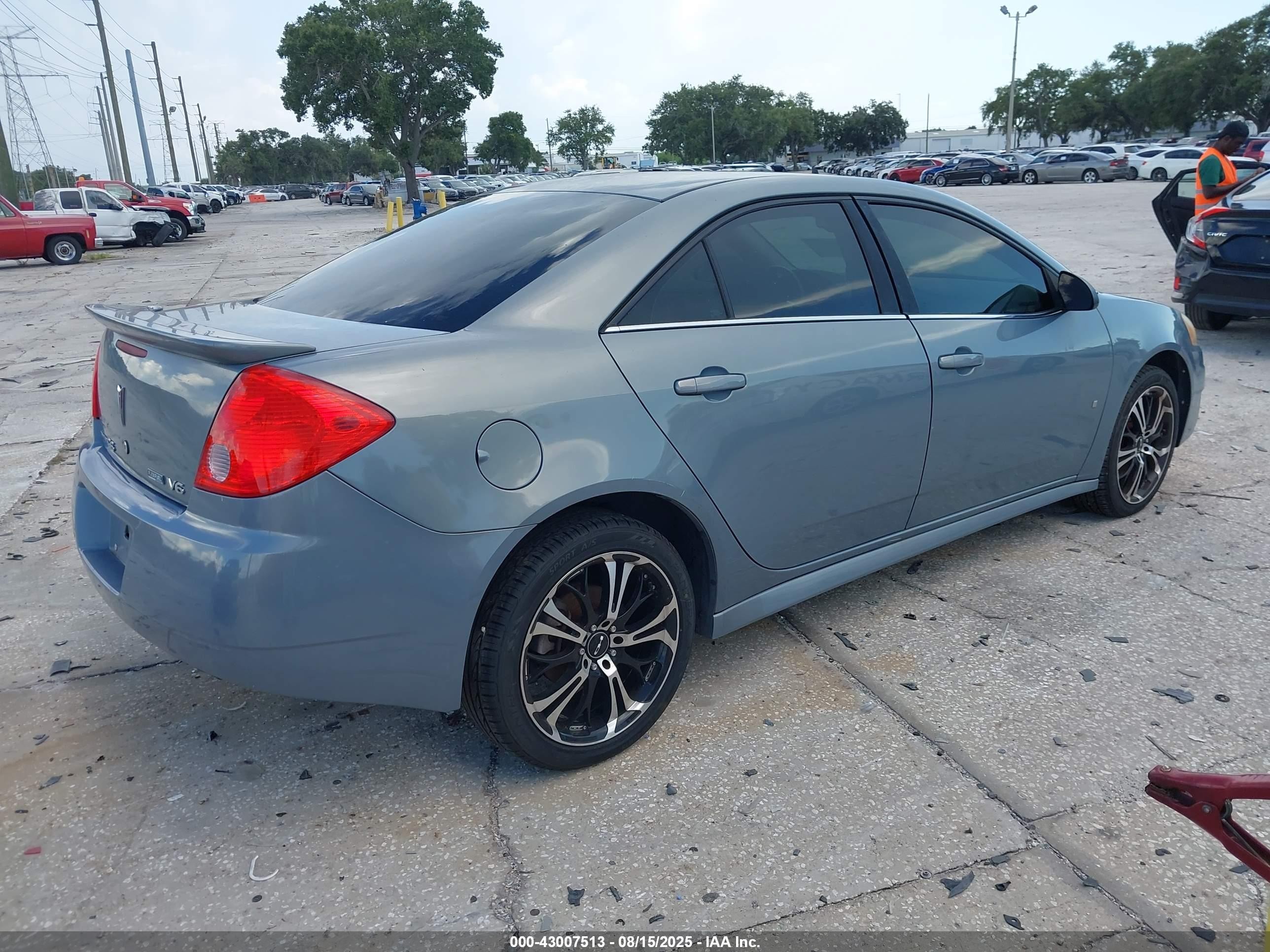 2009 Pontiac G6 New Se Light Blue vin: 1G2ZJ57K094275483